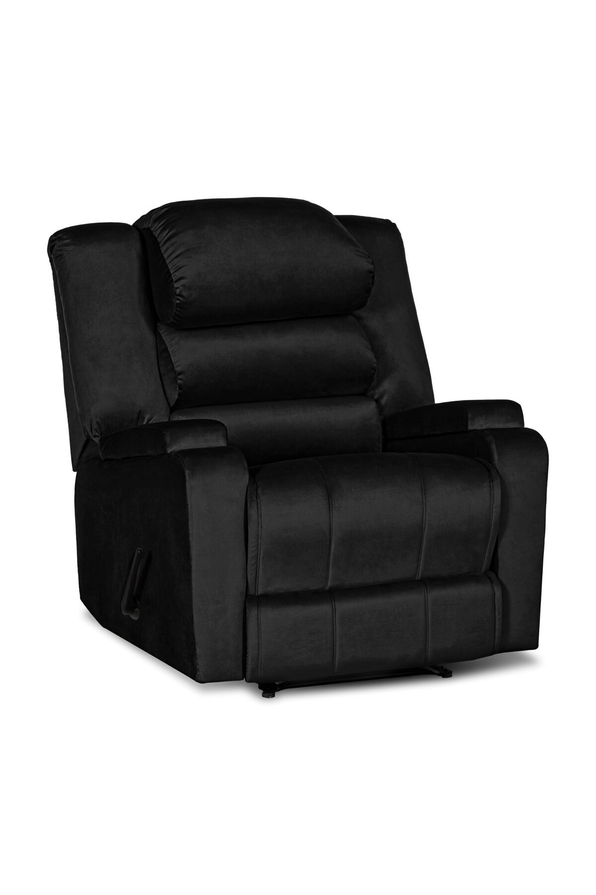 Lazy Vibes-Reflex Comfort - Practical Velvet Recliner Chair with Storage Box | Rocking 3