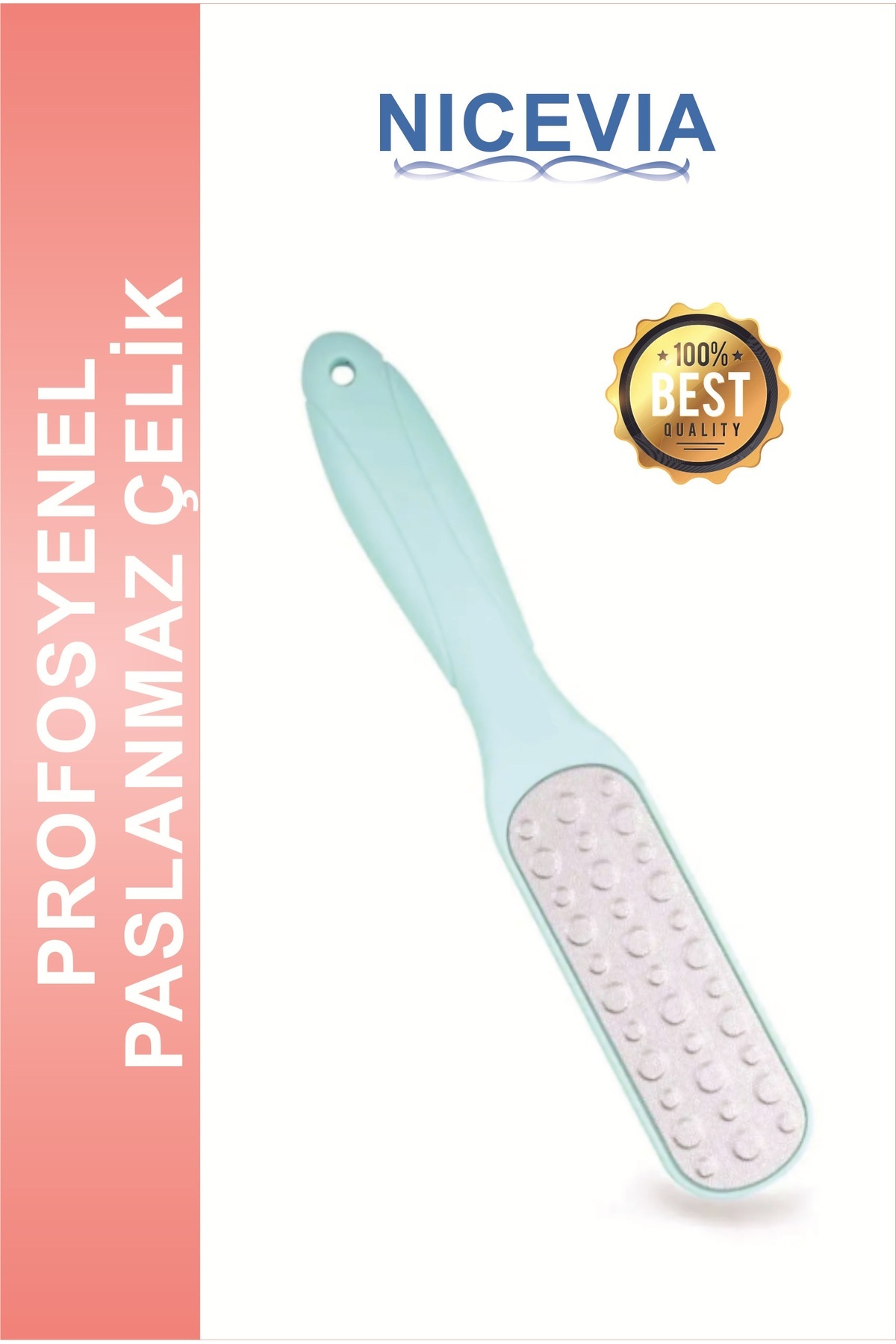 Nicevia Profesyonel Paslanmaz Çelik Lazer Topuk Ve Ayak Törpüsü