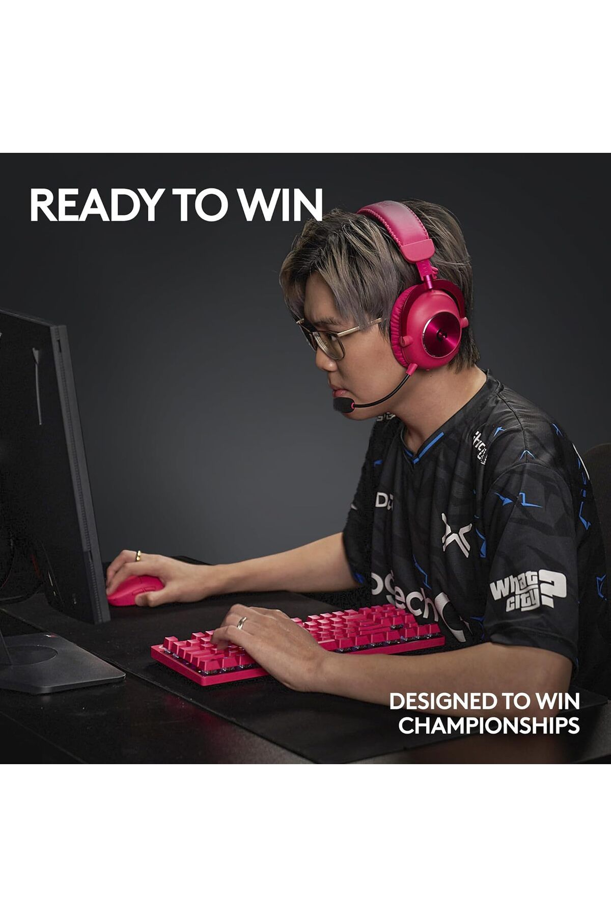 Logitech G-ماوس الألعاب اللاسلكي PRO X SUPERLIGHT 2 LIGHTSPEED، خفيف الوزن، مفتاح LIGHTFORCE الهجين 6