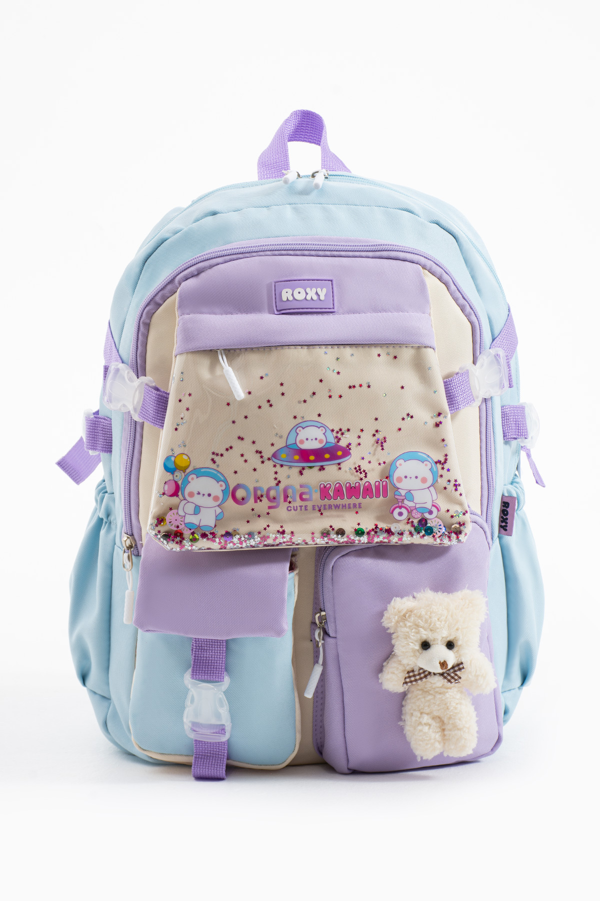 バッグ uou cute bag Chocuk Kawaii Korean Style Multi-Compartment Children's School Bag