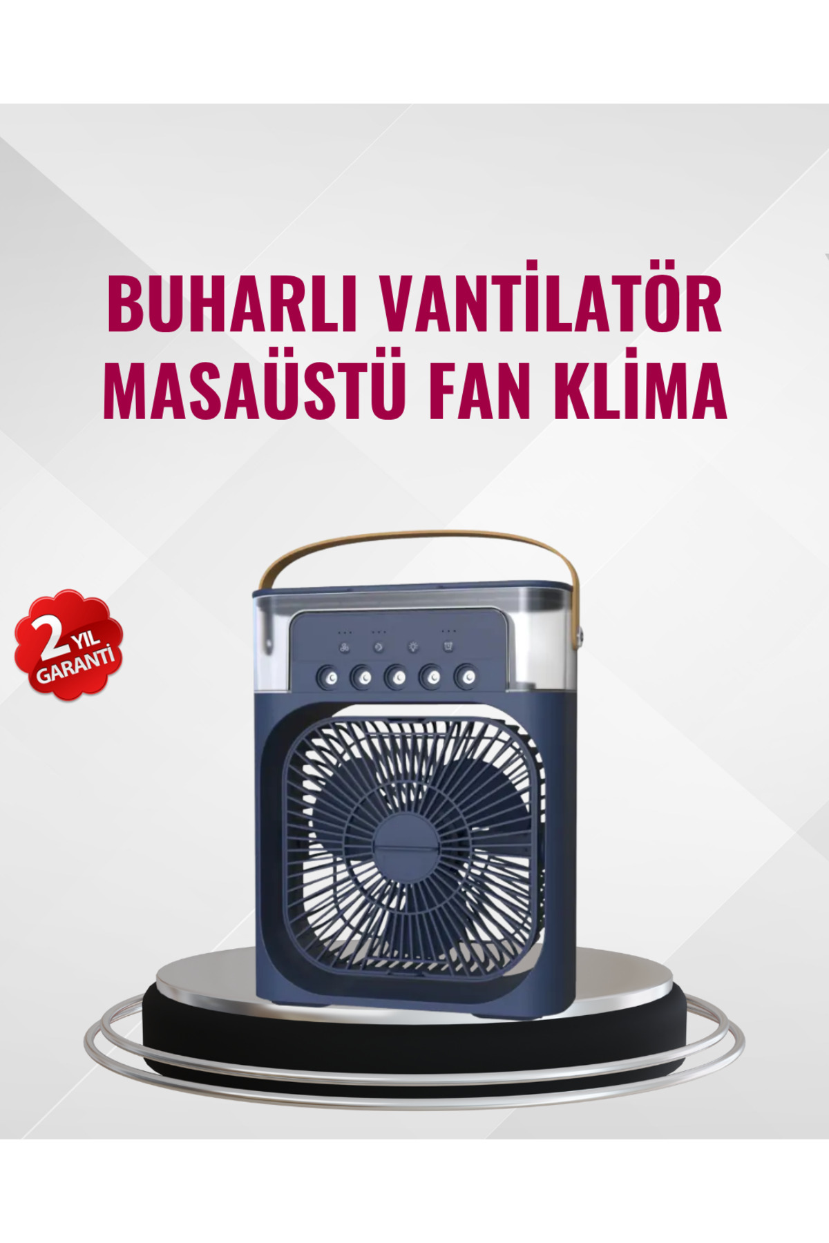 UCUZTEKNO Enerji Tasarruflu Sessiz Çalışan Taşınabilir Soğutma Fanı