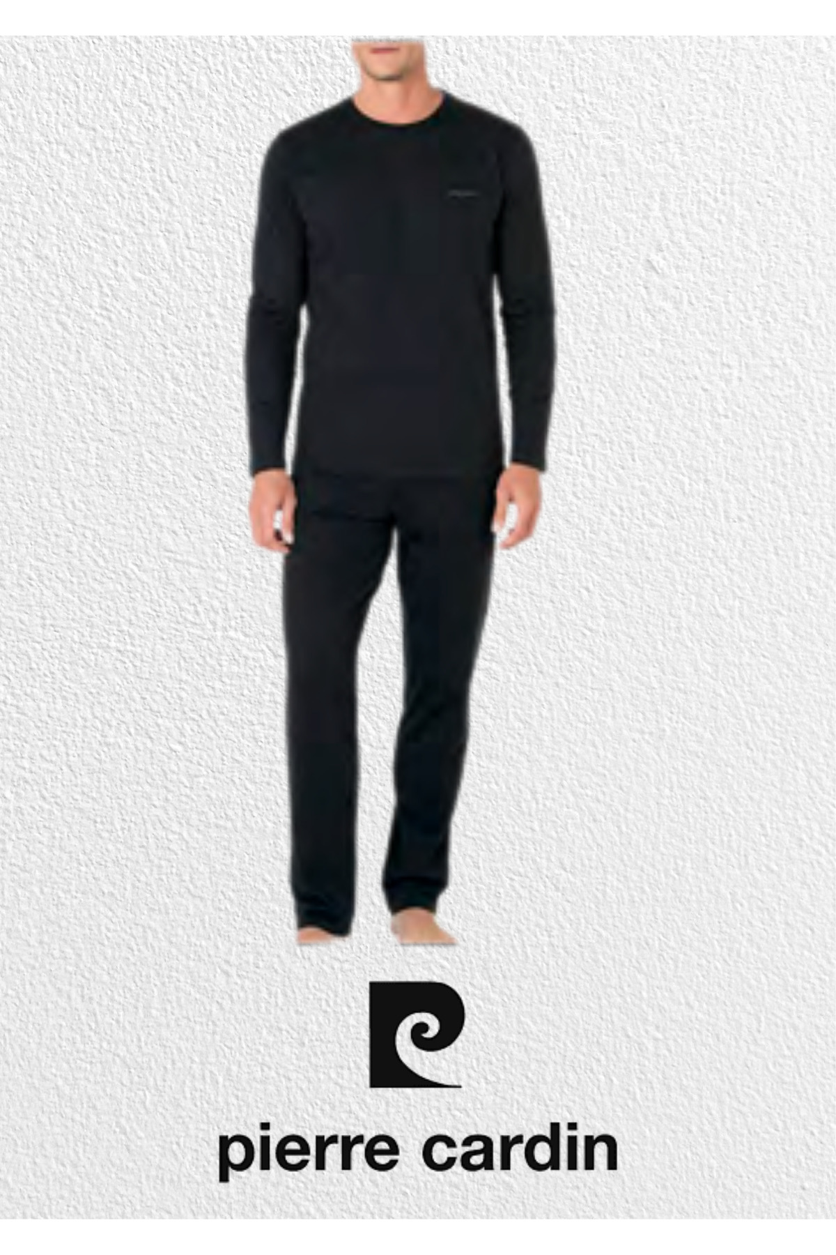 ست پیژامه مردانه راسته فاق نرمال آستین کوتاه | پیر کاردین Pierre Cardin L1.PC.5640.02 - تصویر 3