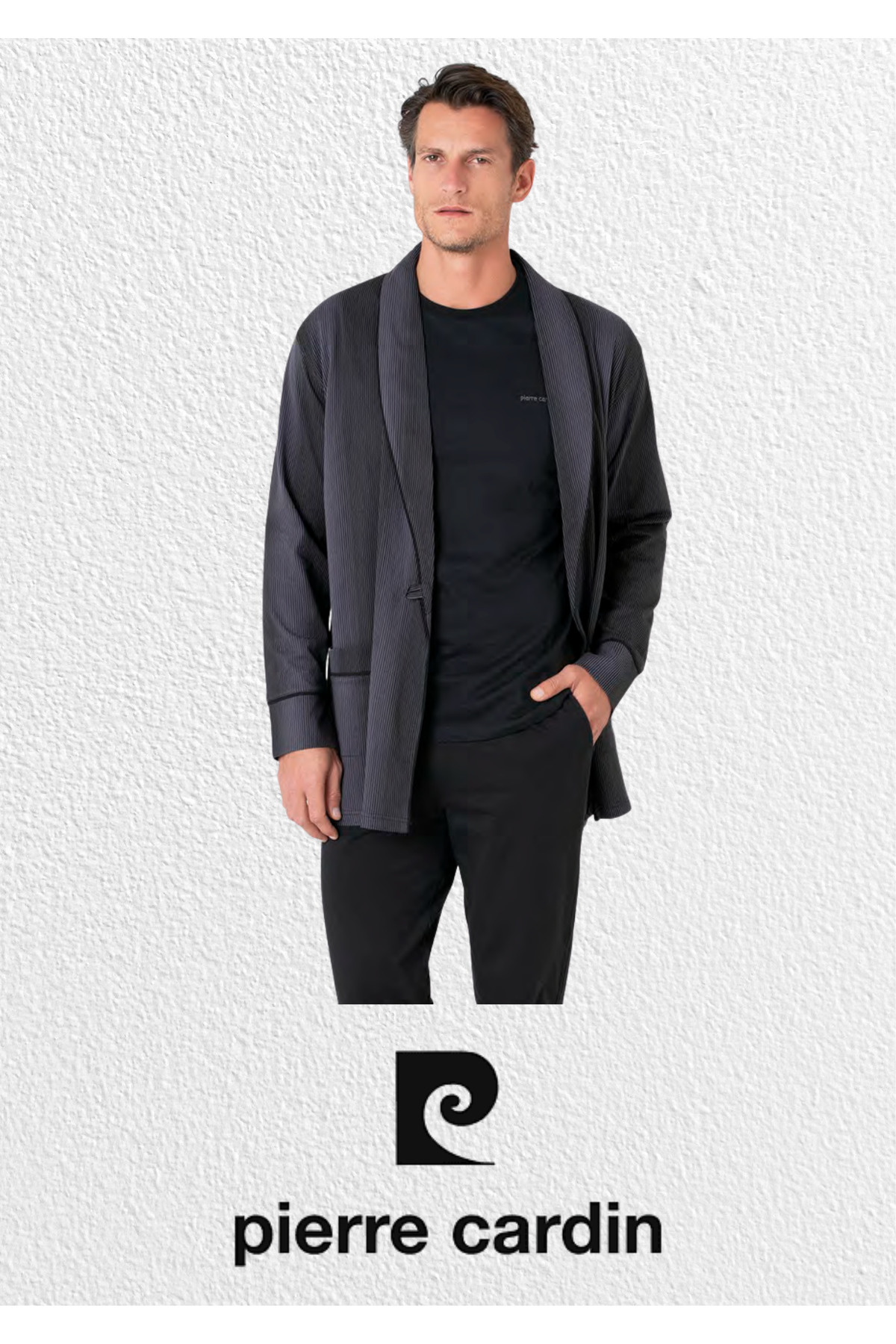 ست پیژامه مردانه راسته فاق نرمال آستین بلند | پیر کاردین Pierre Cardin L1.PC.5635.291.02 - تصویر 5