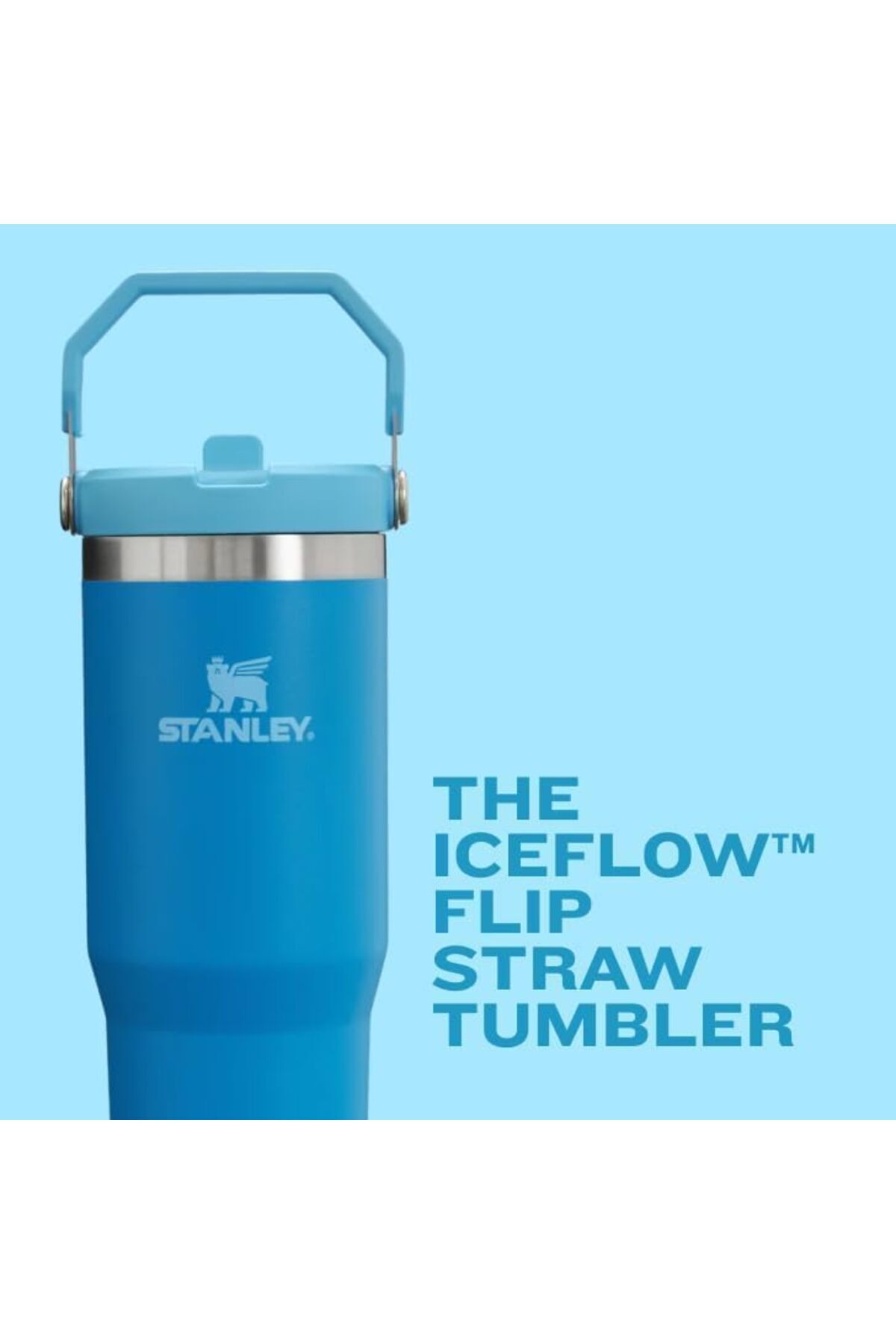 Stanley-IceFlow 2.0 Flip Straw Tumbler with Handle 30 oz | Twist On Lid and Flip Up Straw | Leak Res 7