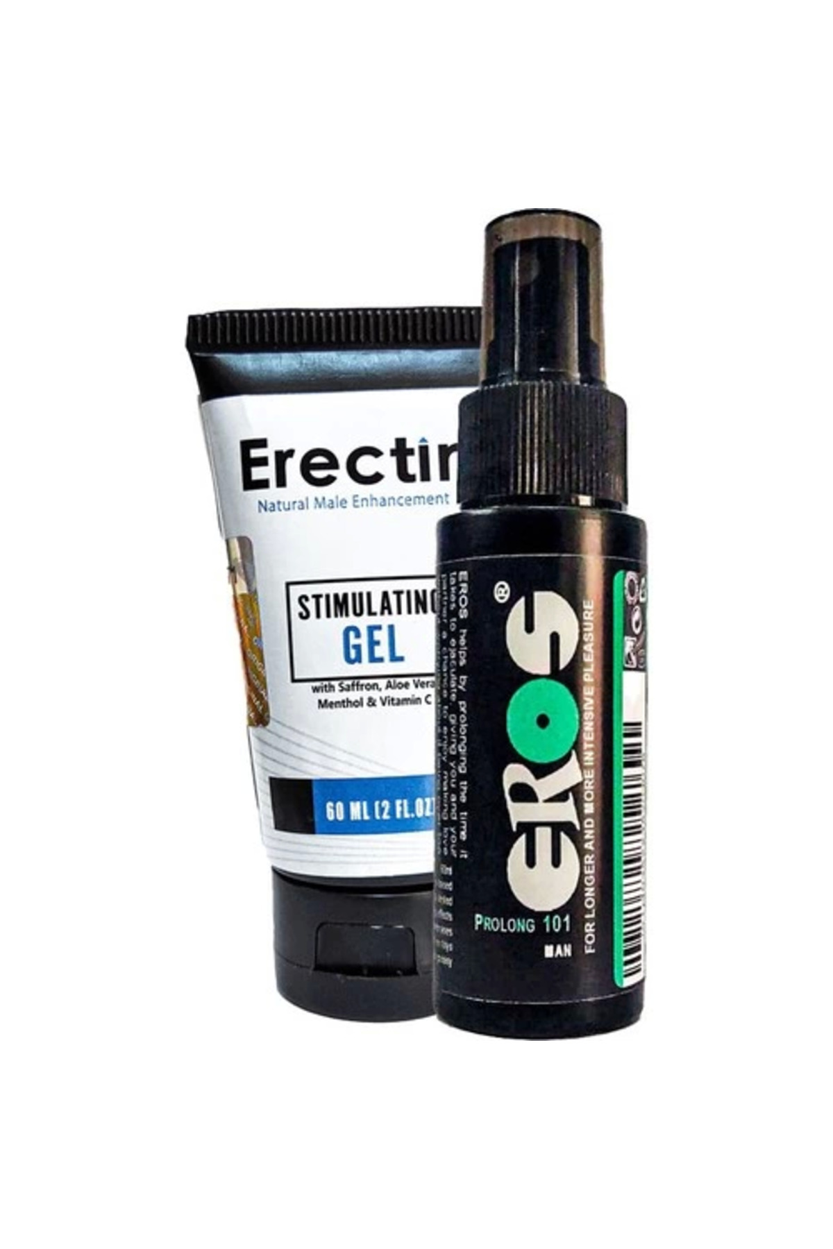 STİL KÖŞESİ Eros Pro 101 LHXY056 Büyük Boy 60 ml ve Erektin Stimul Gel Erkeklere Özel Jel 60 ml