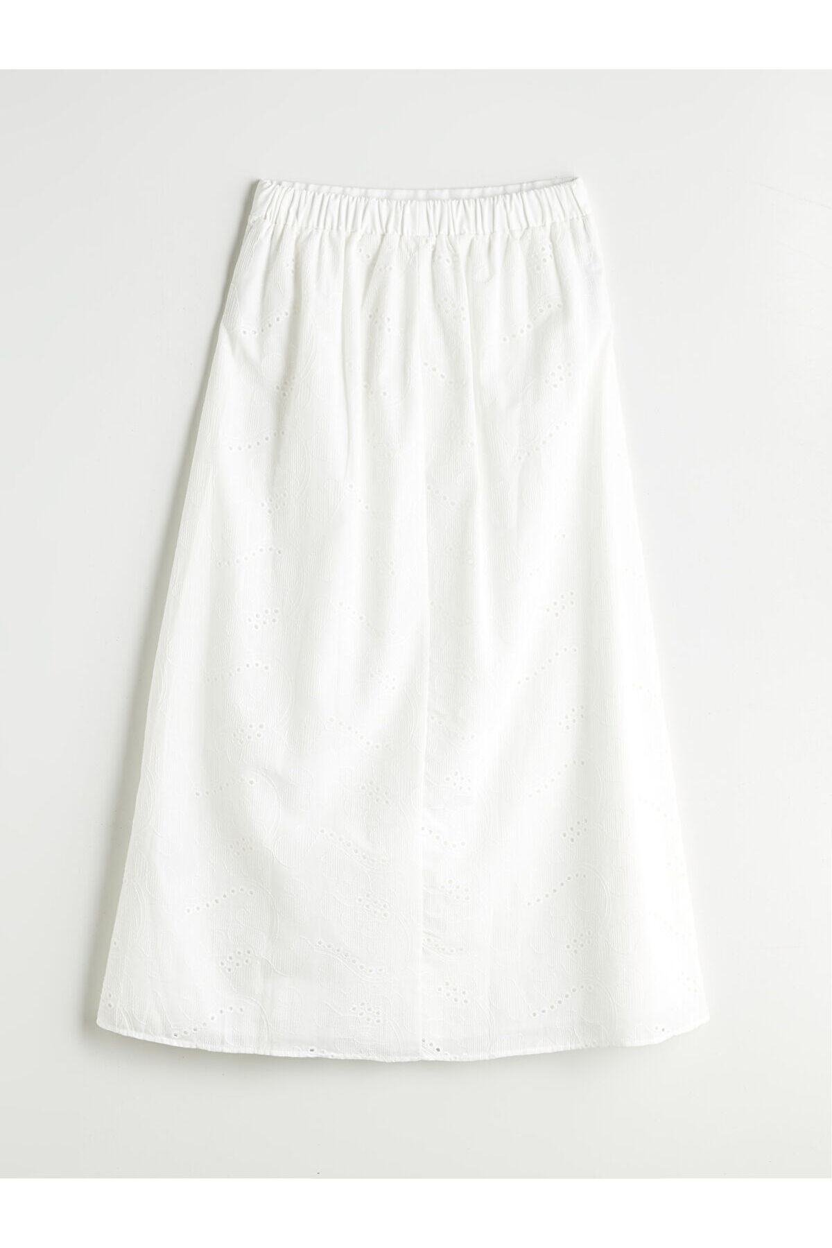 LC Waikiki-A-Line Skirt with Openwork Elastic Waist 6