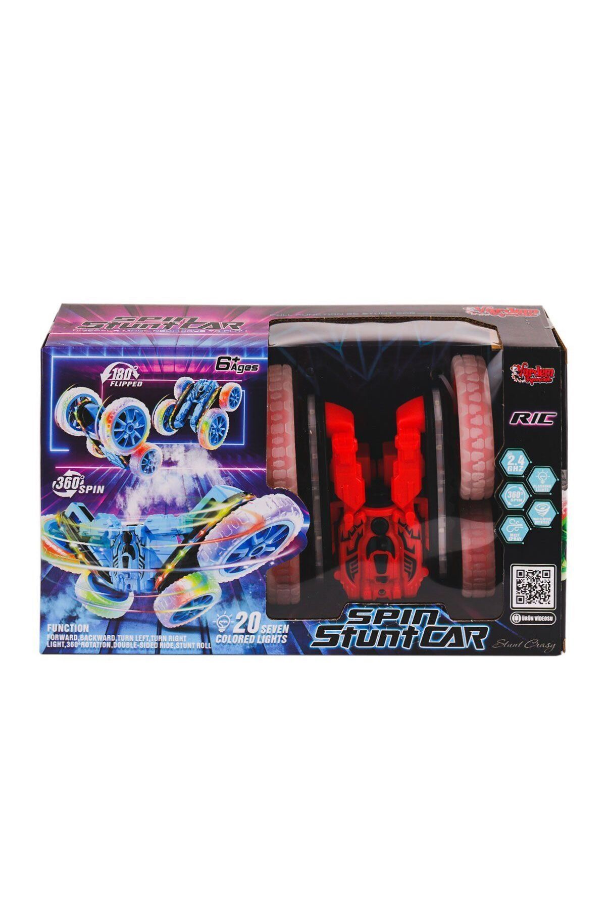 Angel Of Life HG-4-45 Kumandalı Işıklı Buharlı Stunt Spin Araba -Vardem Oyuncak