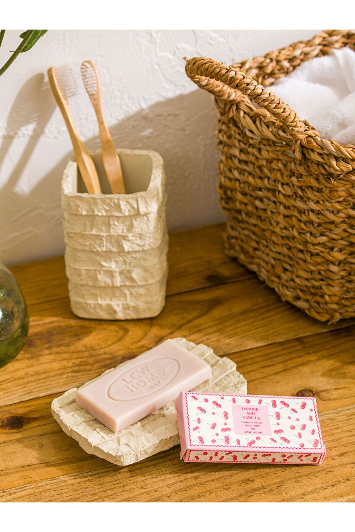 LC Waikiki-Create Your Style from Uzg Store |   Jasmine and Vanilla Scented Solid Soap 2 Pack 50 Gr 2