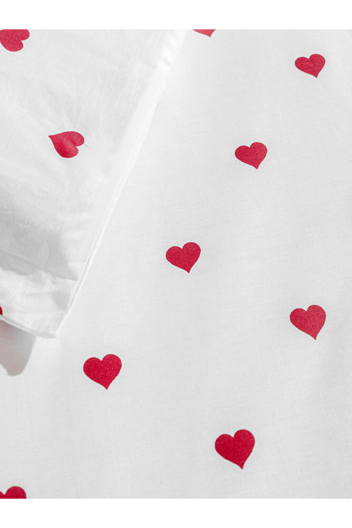LC Waikiki-Sparkling Selections from Shining Store |   Heart Printed Single Duvet Cover Set 5