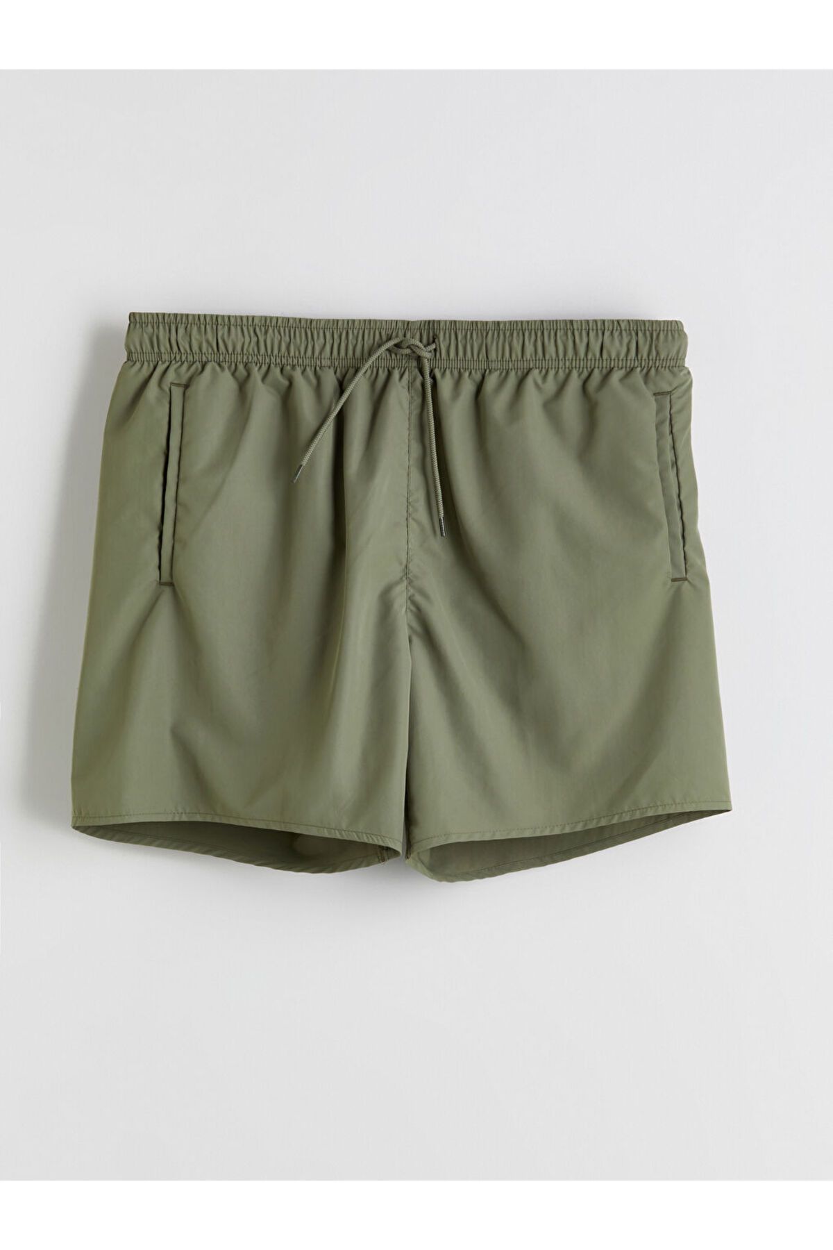 LC Waikiki-Sparkling Choices |   Khaki Short Length Men's Swim Shorts 5