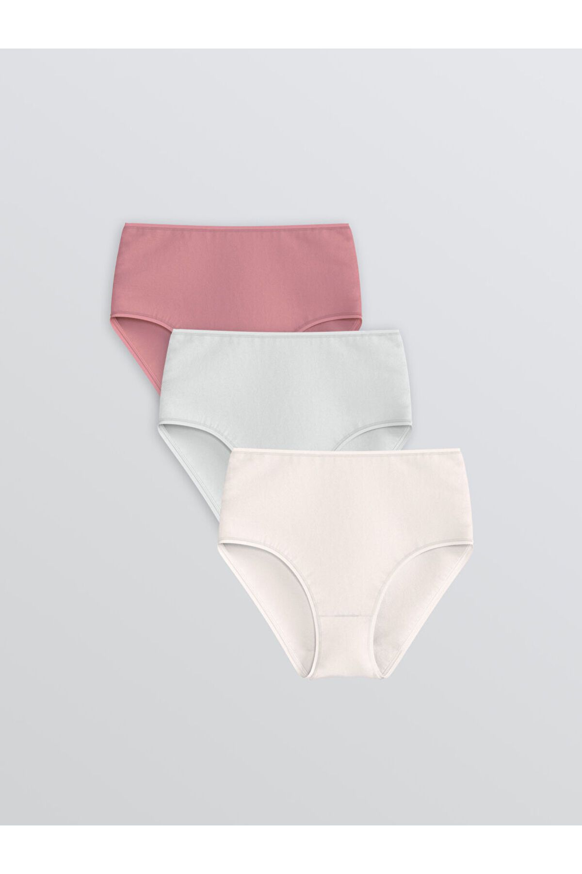 LC Waikiki-Sparkling Selections from Shining Store |   Lilac Plain Classic Panties 3-Piece 1