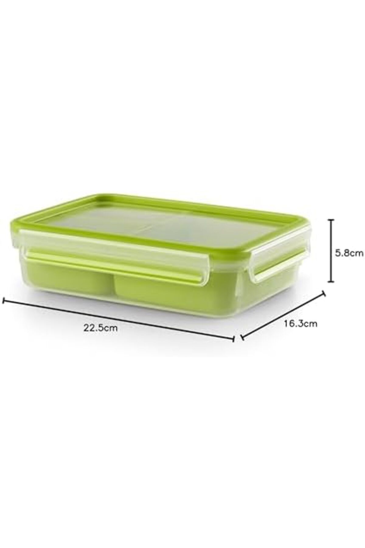 TEFAL-Masterseal To Go Snack Box 1.2 Litre With 3 Inserts, Red, Plastic 8