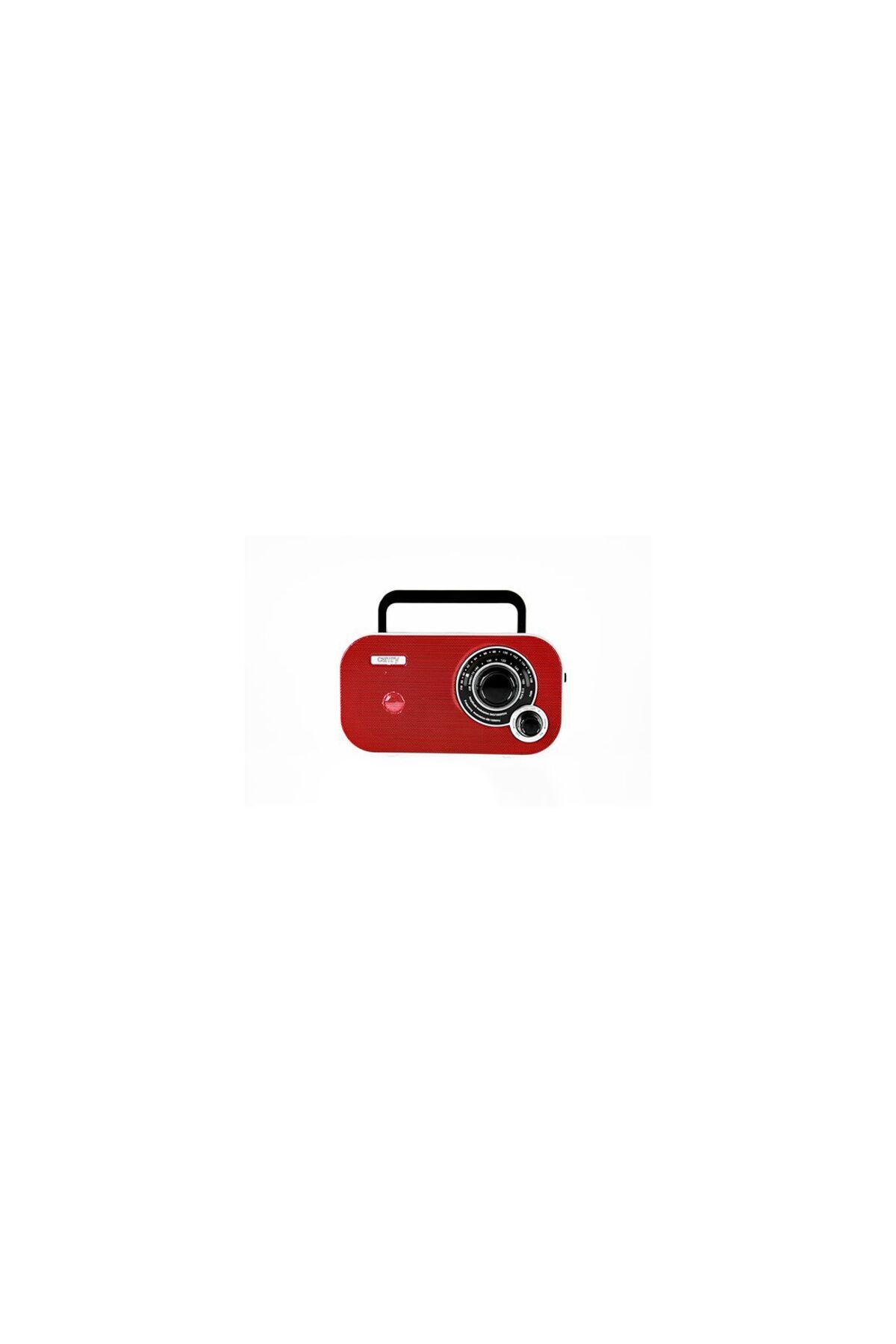 ElastiX-Radio red with digital display and AUX speaker 1