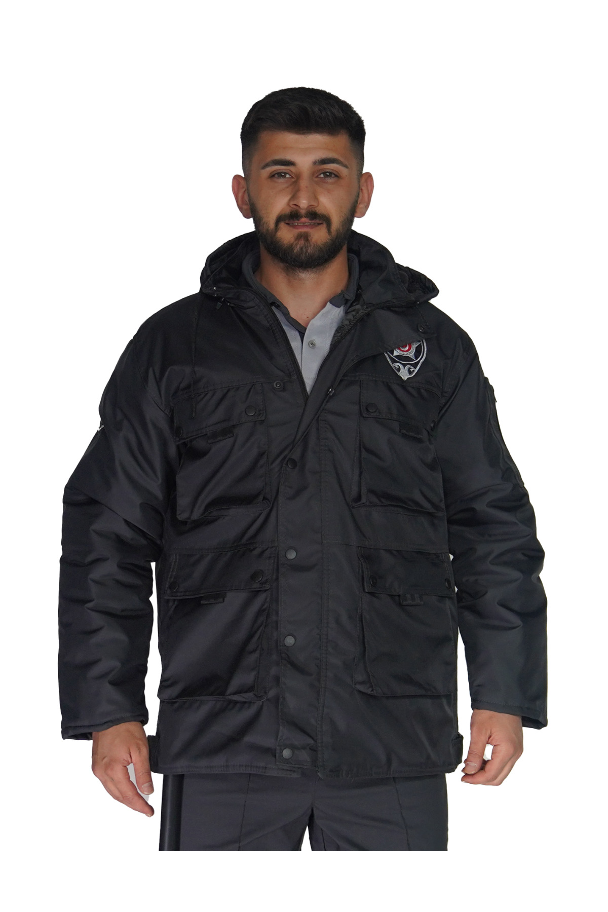 Marka  ÖZEL GÜVENLİK BASKILI TEKLİ KABAN - Görsel 3