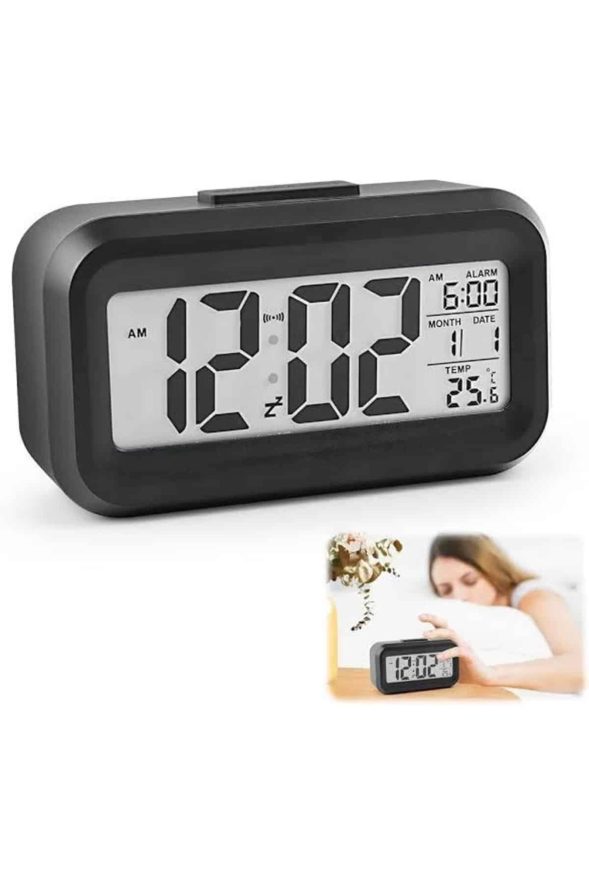Kanonik Education-Digital Light Alarm Desk Display Battery Operated Alarm Clock 2