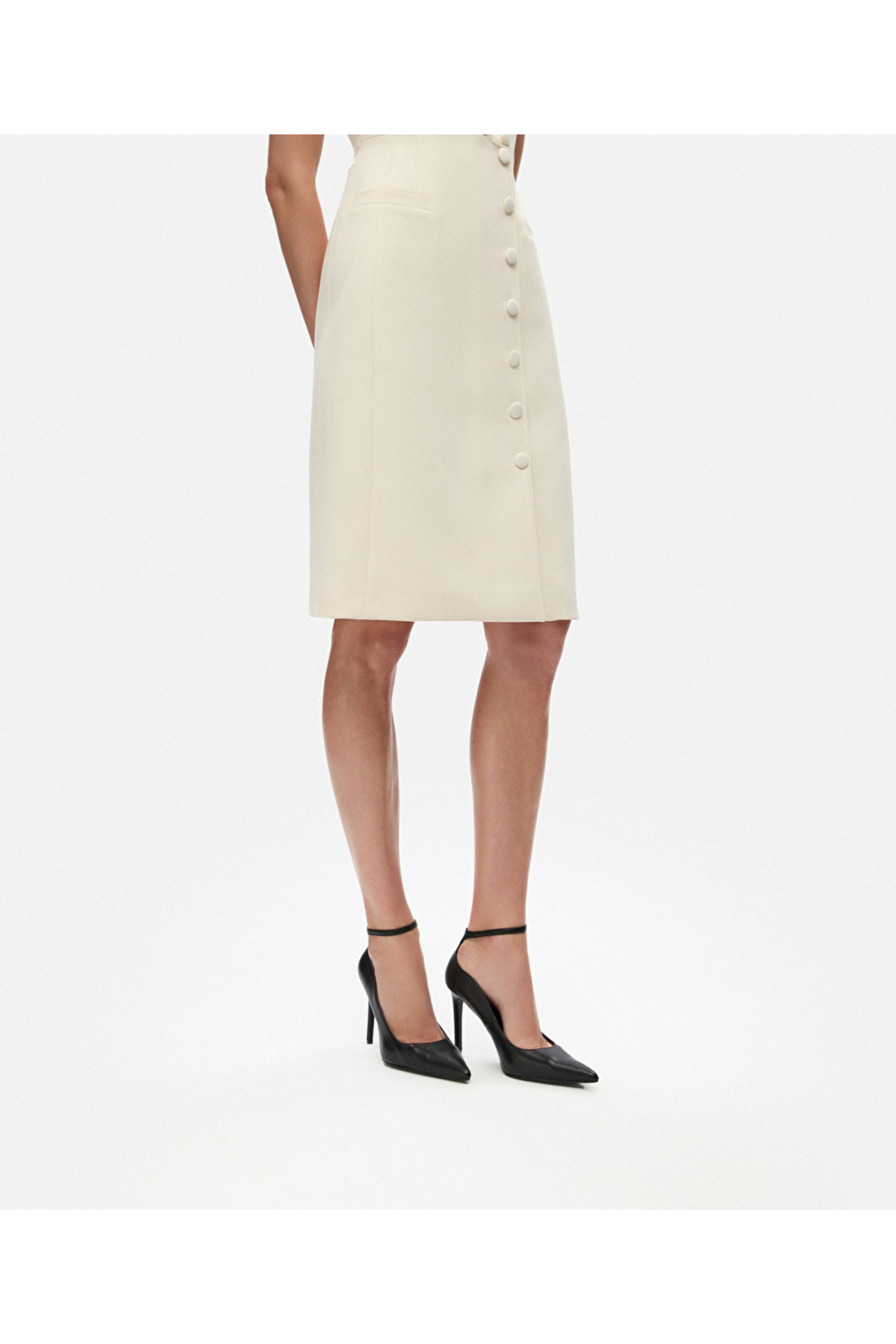 İpekyol  Bilek bantlı topuklu ayakkabı - Görsel 5