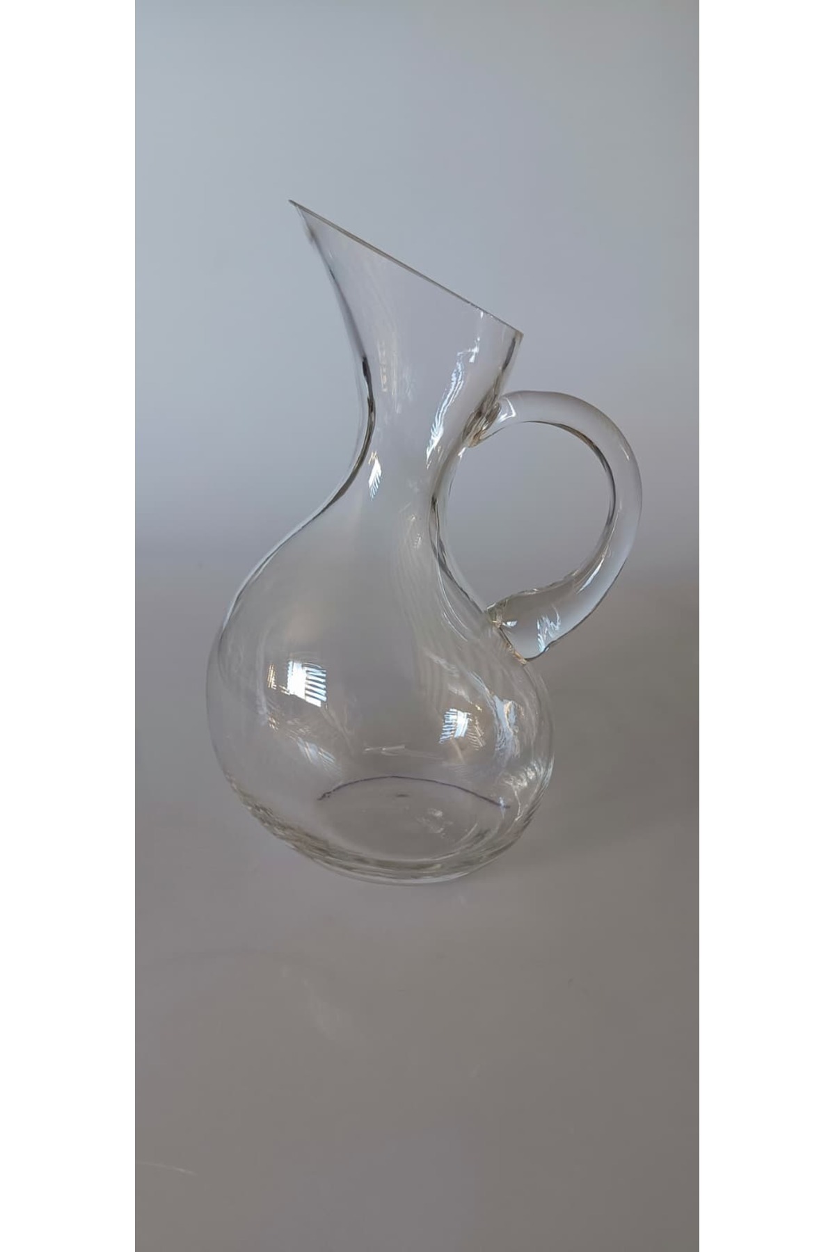 miras home Dik Ördek Model El Yapımı Cam Sürahi