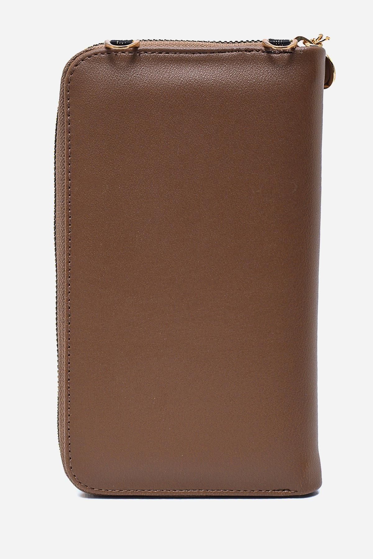 Zühre-Mink Wallet with Chain Strap Zc011 5