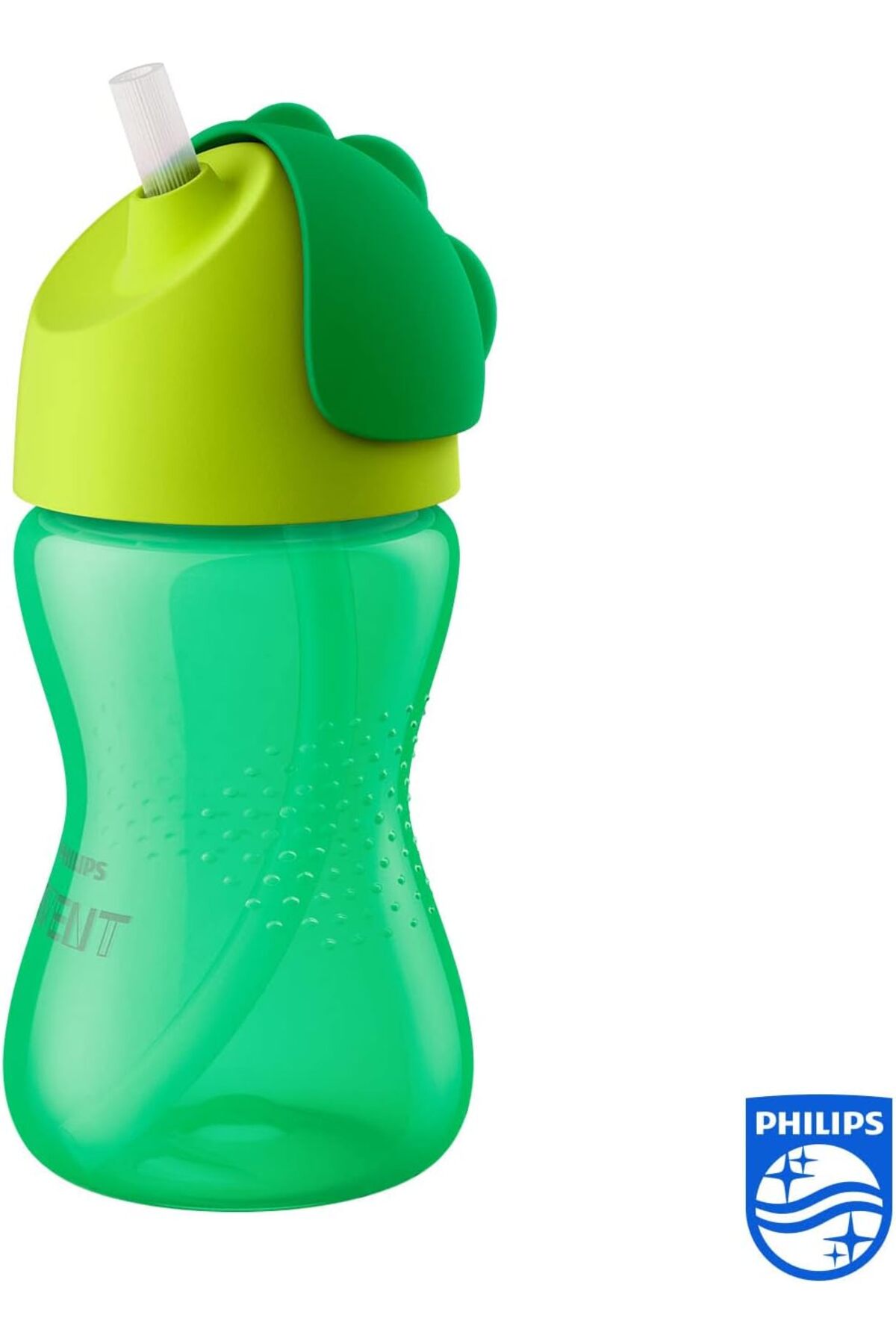 Hepta Collection Avent SCF79801 Desenli Pipetli Bardak (300 ml, Yeşil) fotoğrafı 3 (önizleme)