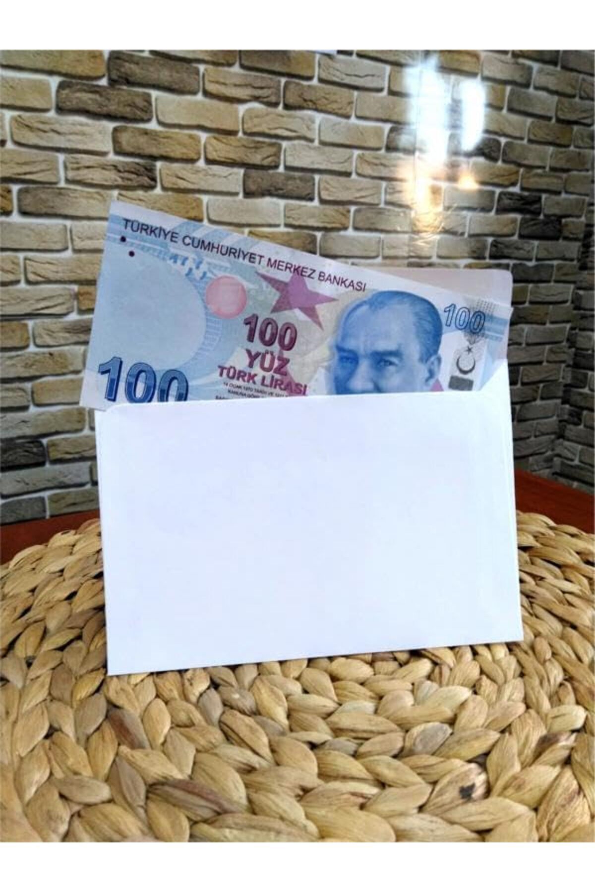 STOREMAX-Aee 100Pcs Self Adhesive Envelope for Invitation Letter Money Document Petition Wedding Henna Engagement Circumcision 16 4