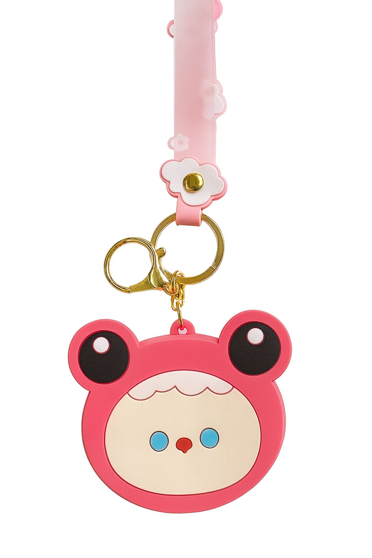 Bittox-Cute Colorful Frog Design Children's and Teenager's Wallet with Keychain Strap 2