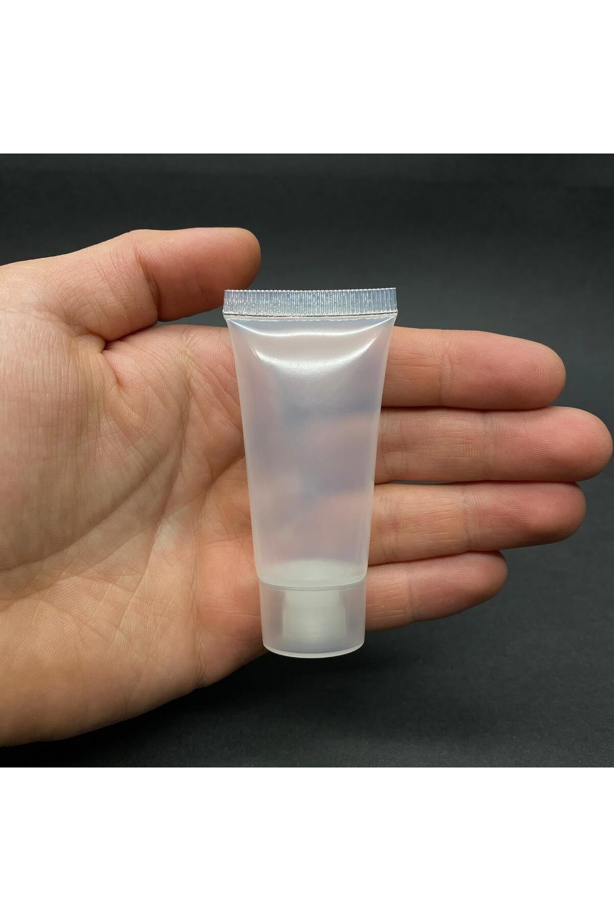labshop41-Transparent Lipgloss Tube with Screw Cap - 20ml X 3 Pieces, Empty Cream Tube 1