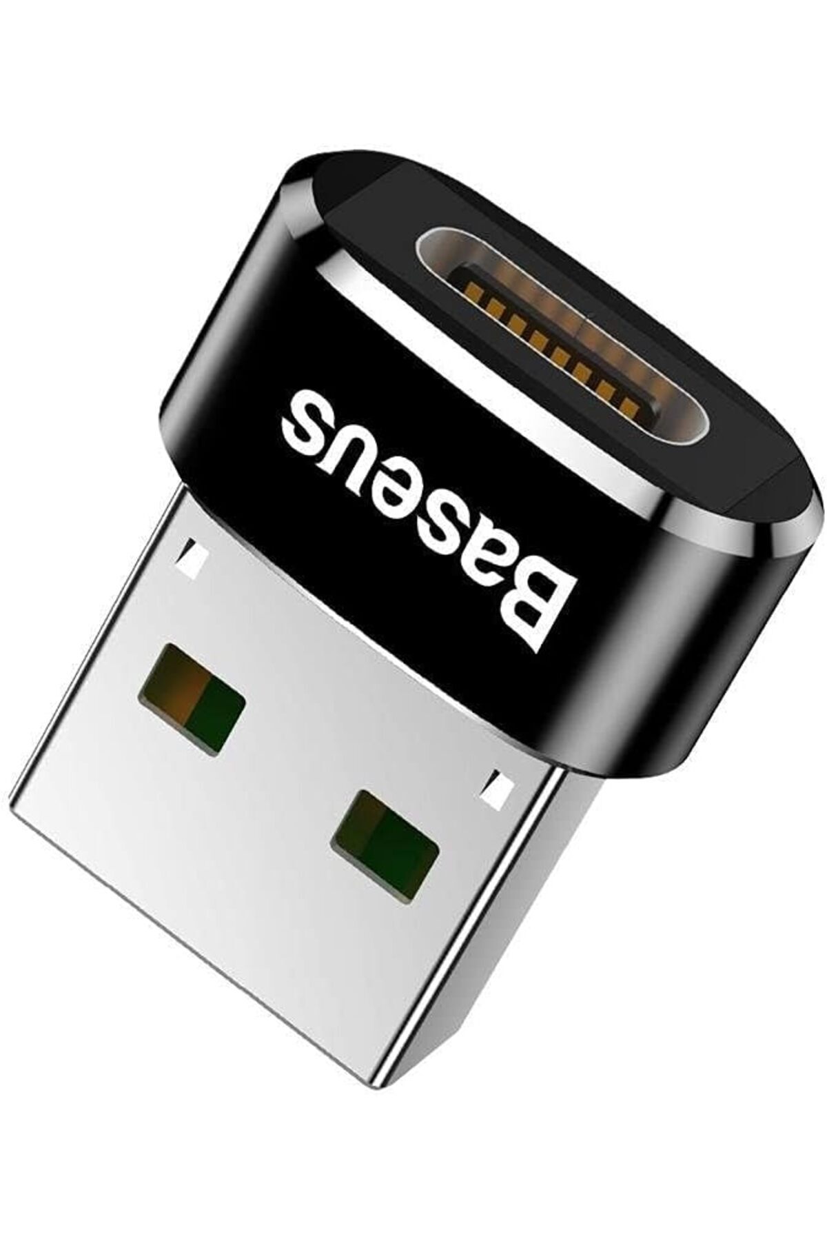 Hype Store Bilgisayar/Telefon Mini Hub Adaptörü Siyah 3A Giriş B Type A 2.0 Çıkış B Type C,Seyahat Boy Hafif