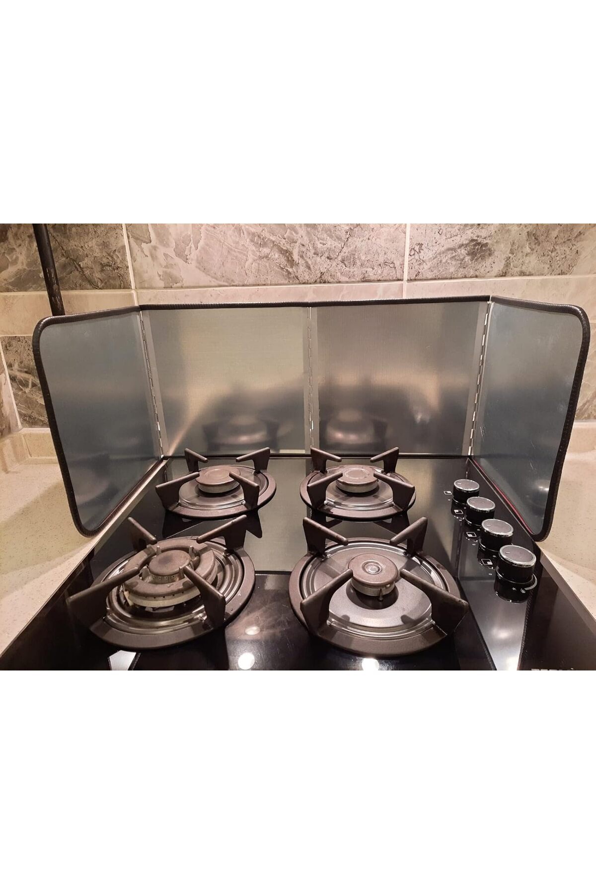 Hepta Collection TİNEKE Ocak arkası koruyucu yağ sıçratmaz panel BÜYÜK BOY 30+30+30+30