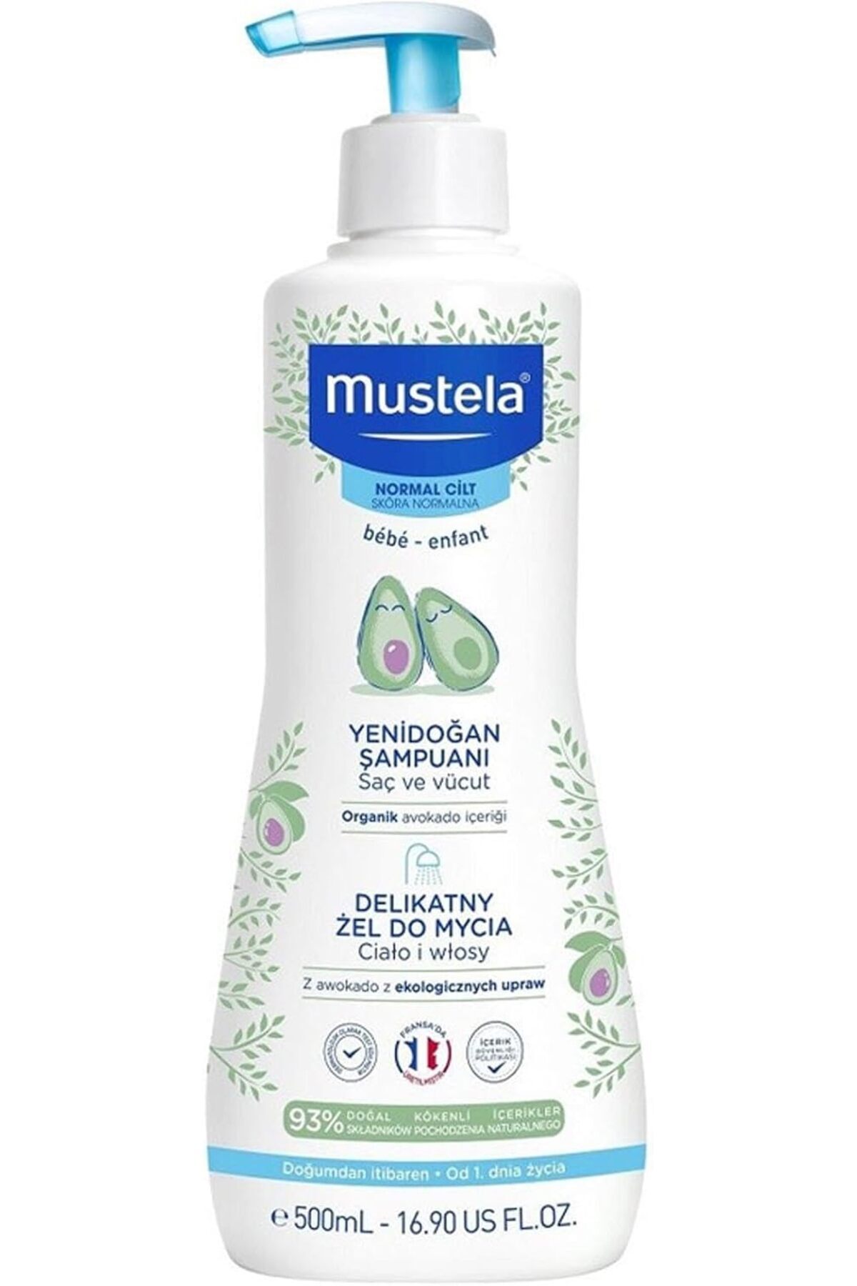 Hepta Collection Yenidoğan Şampuanı Avokado İçerikli (500 ml)