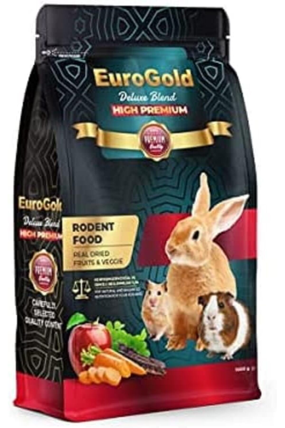 Hype Store EuroGold Deluxe Blend Kemirgen Yemi (Tavşan, Hamster, Guinea Pig), 1 Kg