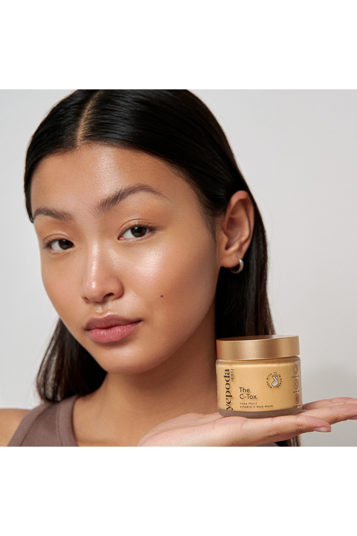 Yepoda-The C-Tox – Clay Mask with Vitamin C and Turmeric 80 g 4