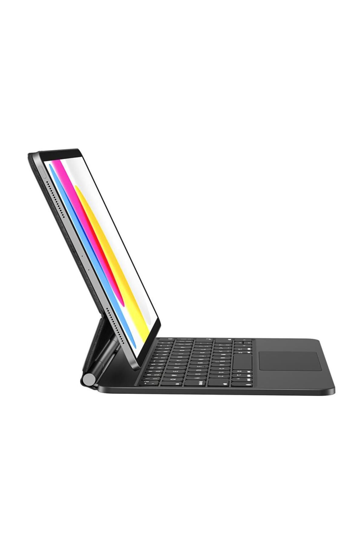 UnDePlus-Case for Apple iPad Pro 11 1/2/3/4Th Generation with Keyboard Magic Keyboard Touchpad Backlit Keyboard 2018-2022 6