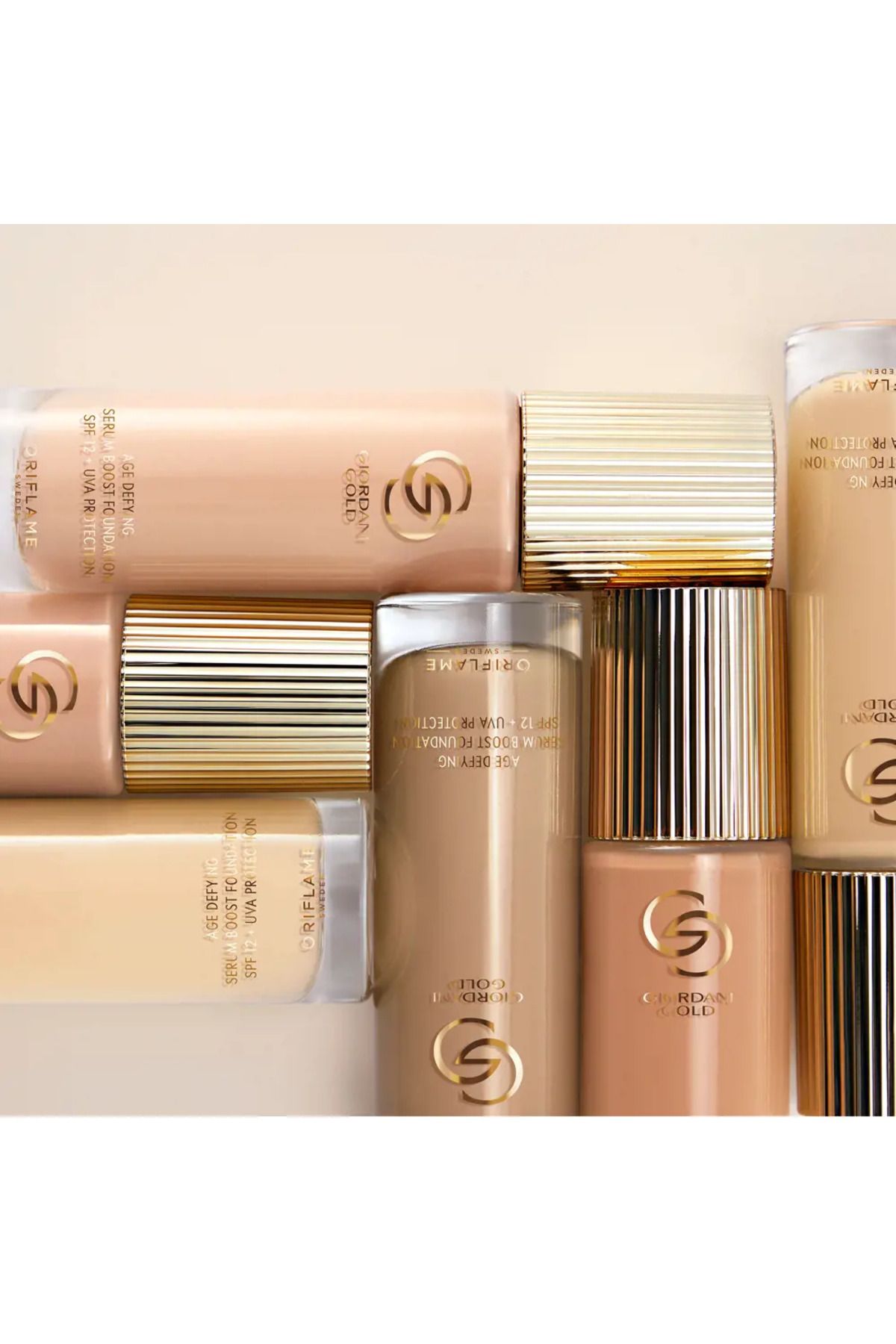 Oriflame-Foundation SPF 12 + UVA Giordani Gold, Porcelain Warm, 30ml 5