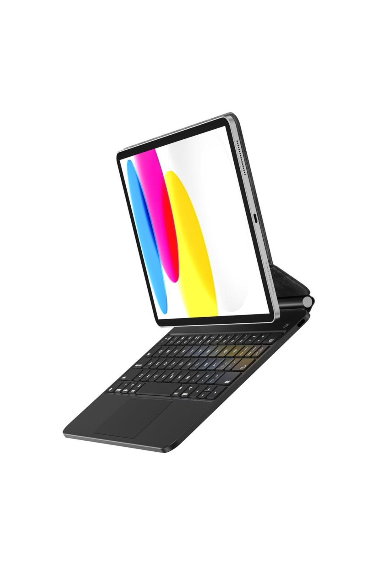 UnDePlus-Case for Apple iPad Pro 11 1/2/3/4Th Generation with Keyboard Magic Keyboard Touchpad Backlit Keyboard 2018-2022 8