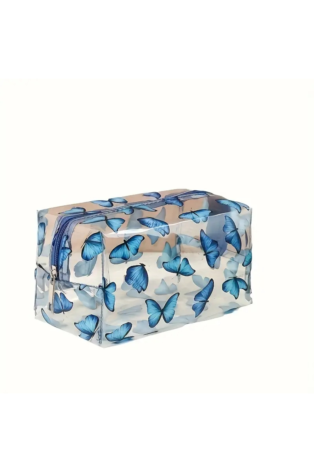 ROWENAROSE Şefaf Ambalajlı Makyaj Çantası Karışık Renk Gönderimi