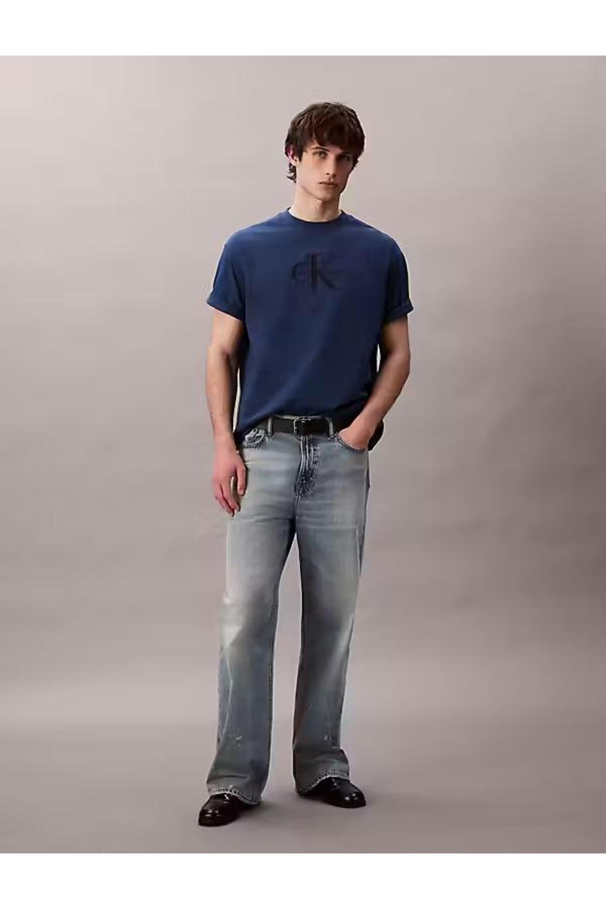 کالوین کلین SS HI LOW EMB 16S JERSEY CN TEE