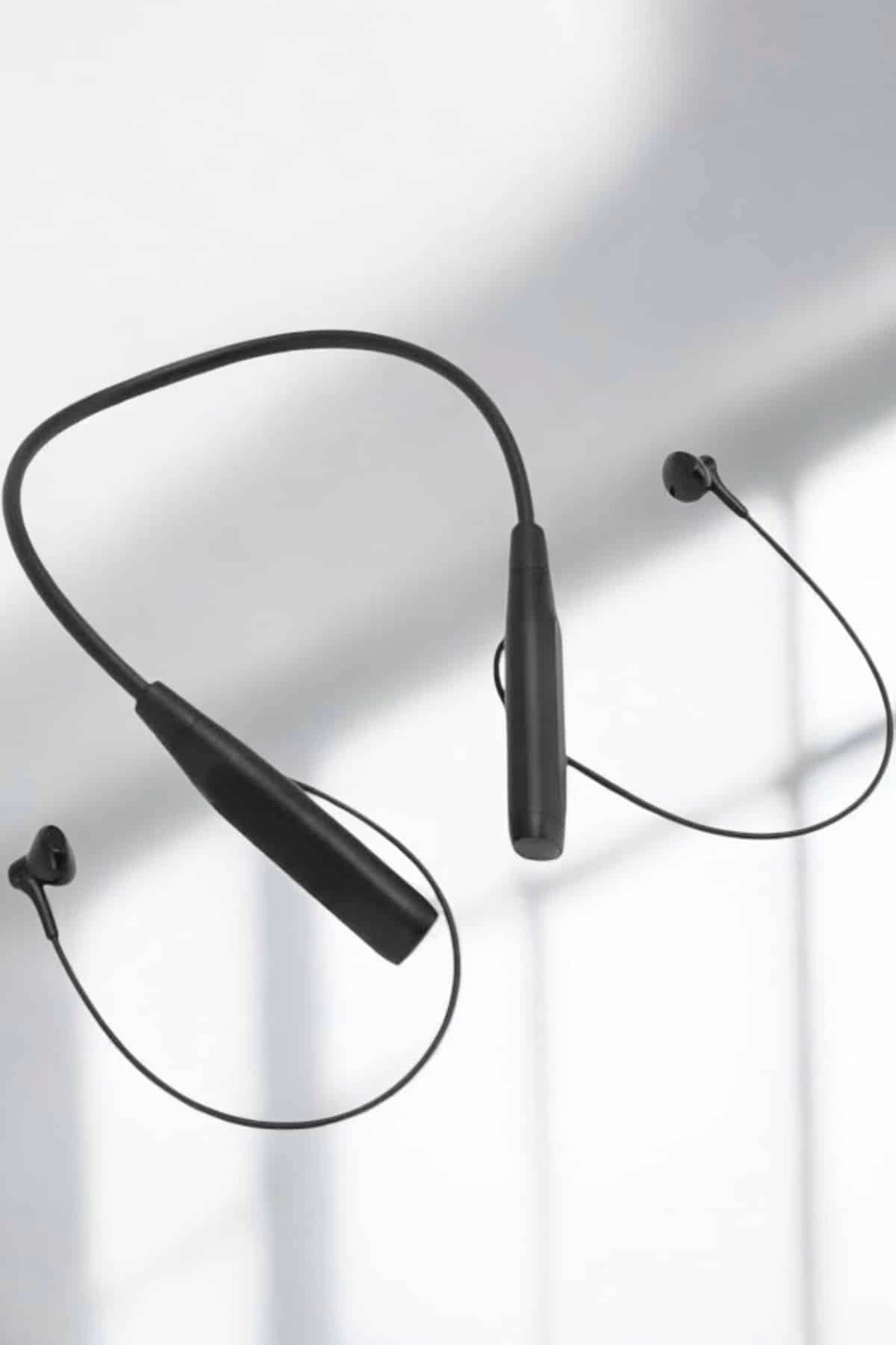 Kanonik Education-Wired Neck Strap Bluetooth Headset with Digital Display 60 Hours 3