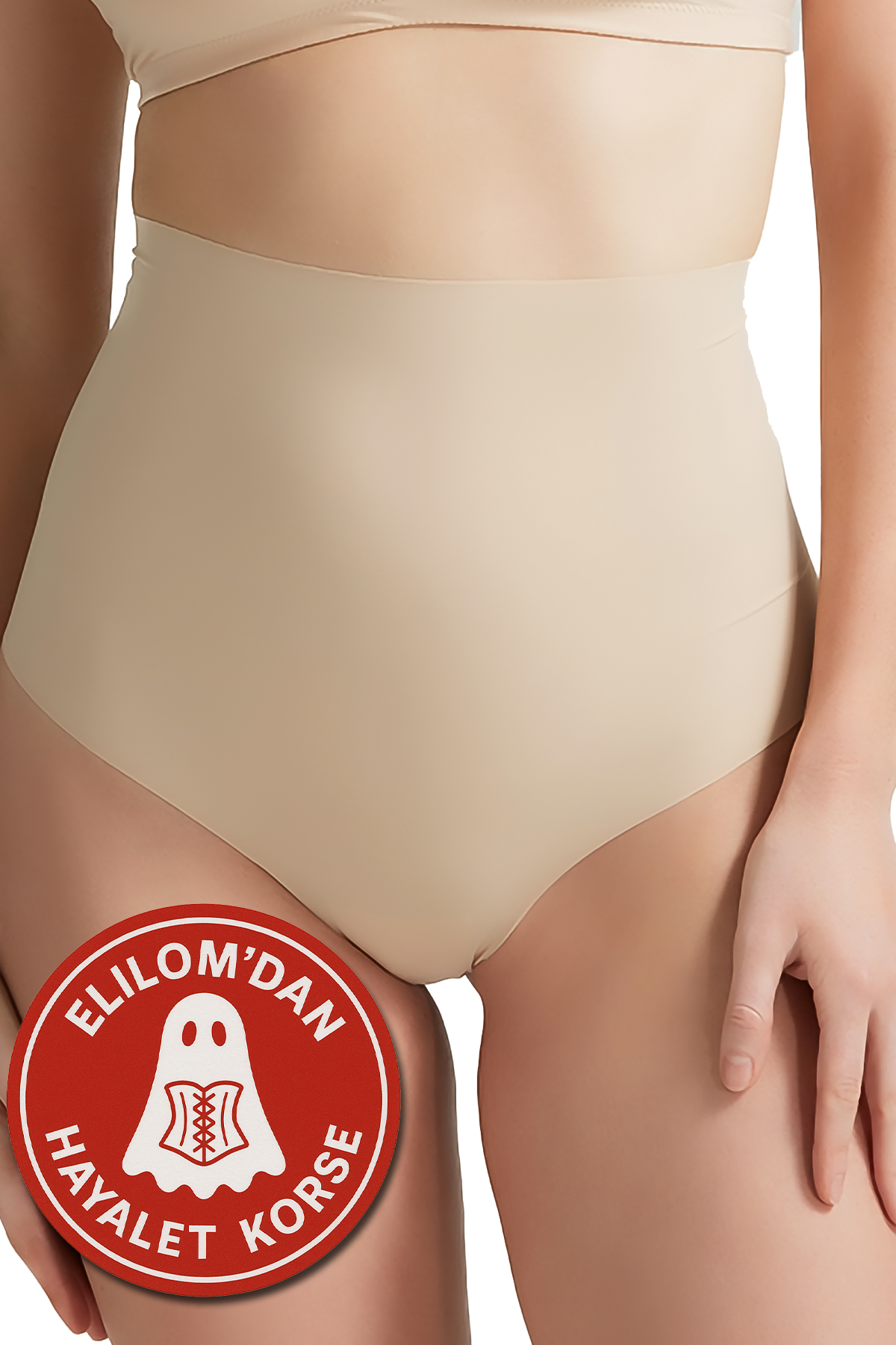 Gatherer Slip Corset Ghost Seamless Laser Cut High Waist Belly Lower Abdominal Tightener