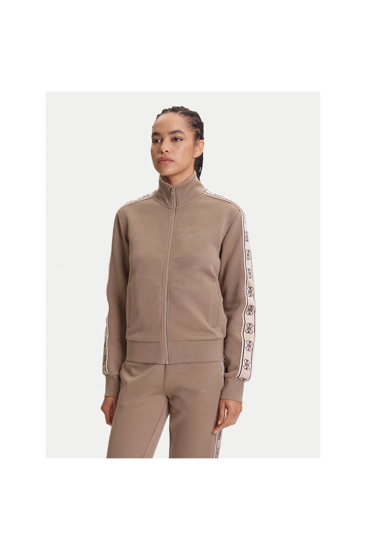 Guess V2yq16kb3p2 Brıtney Full Zıp Sweatshırt görsel 2