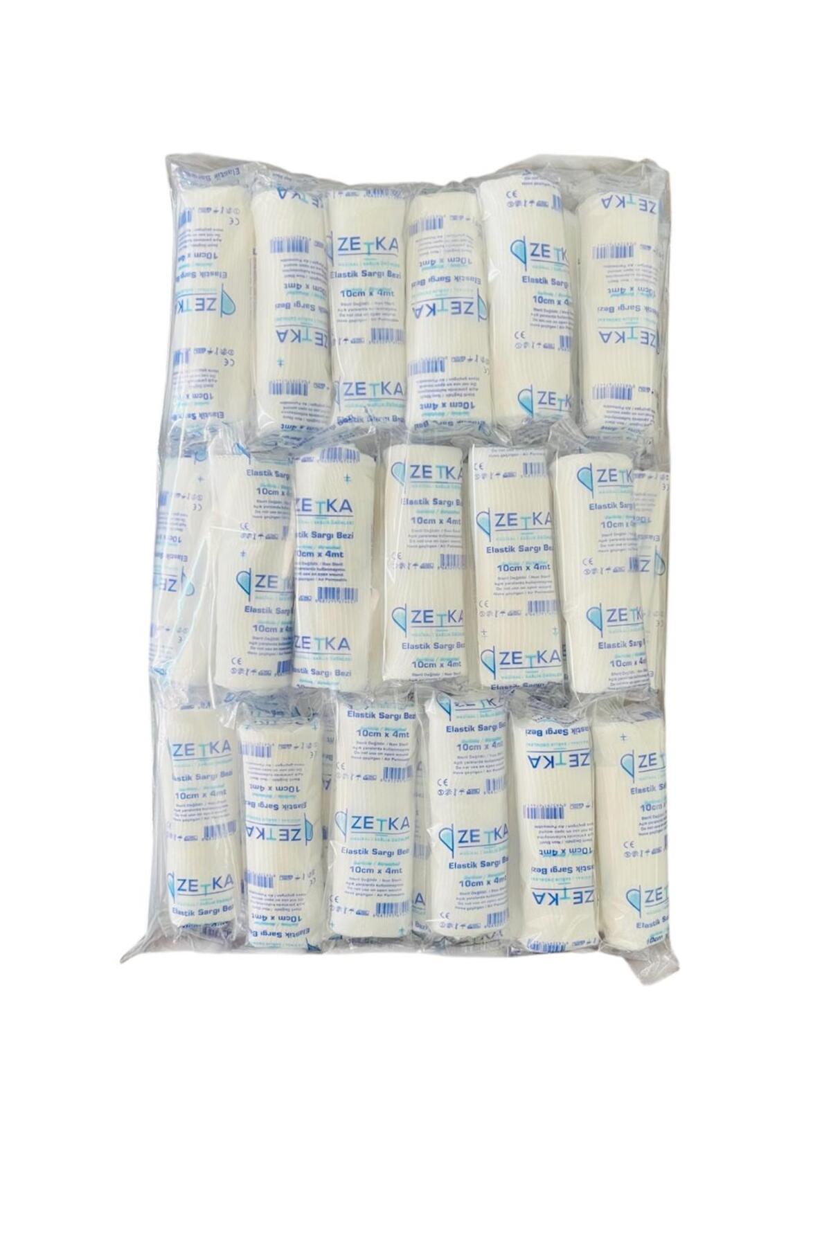 Zetka Elastik Sargıbezi 10cm x 4 Metre 50' li
