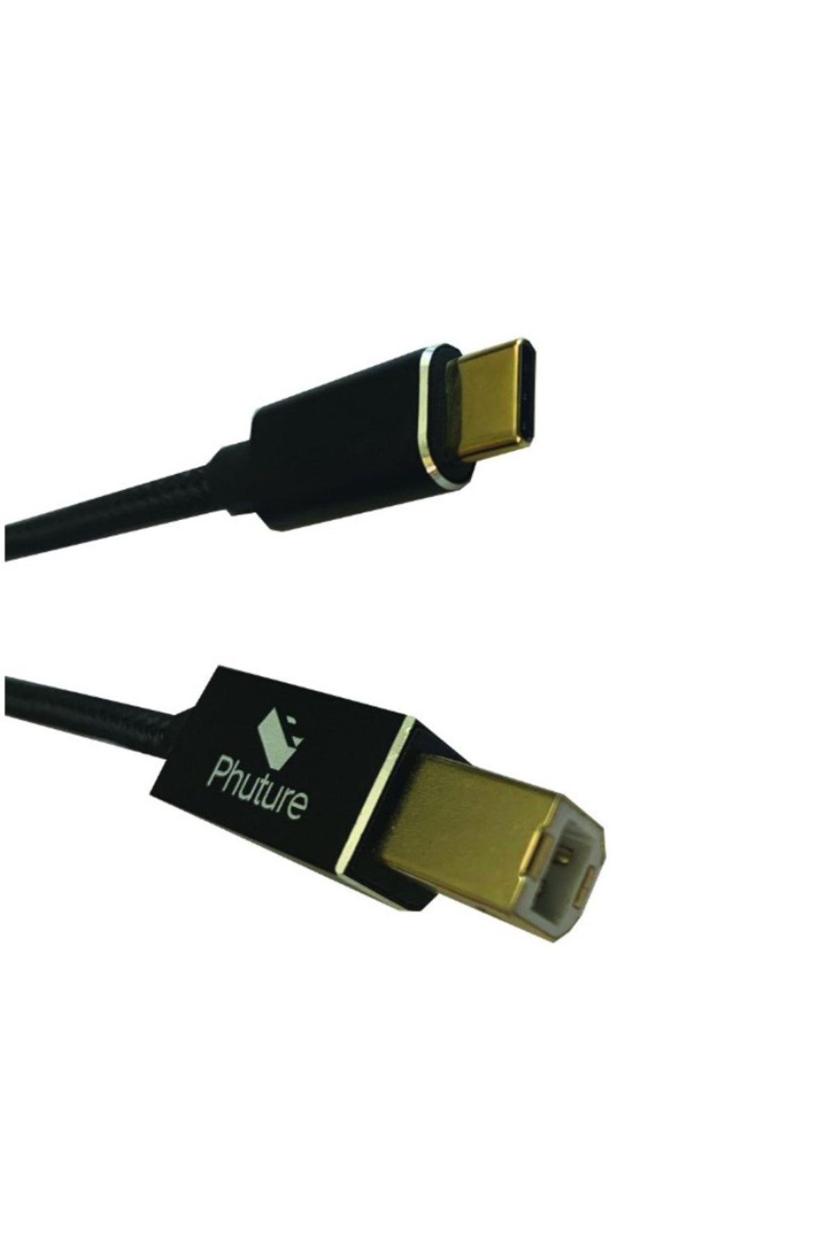 Phuture-Cablu de date Tip C la Tip B TATA, adaptor imprimanta dispozitivele ce folosesc Tip C, lungime 2,0 m 3