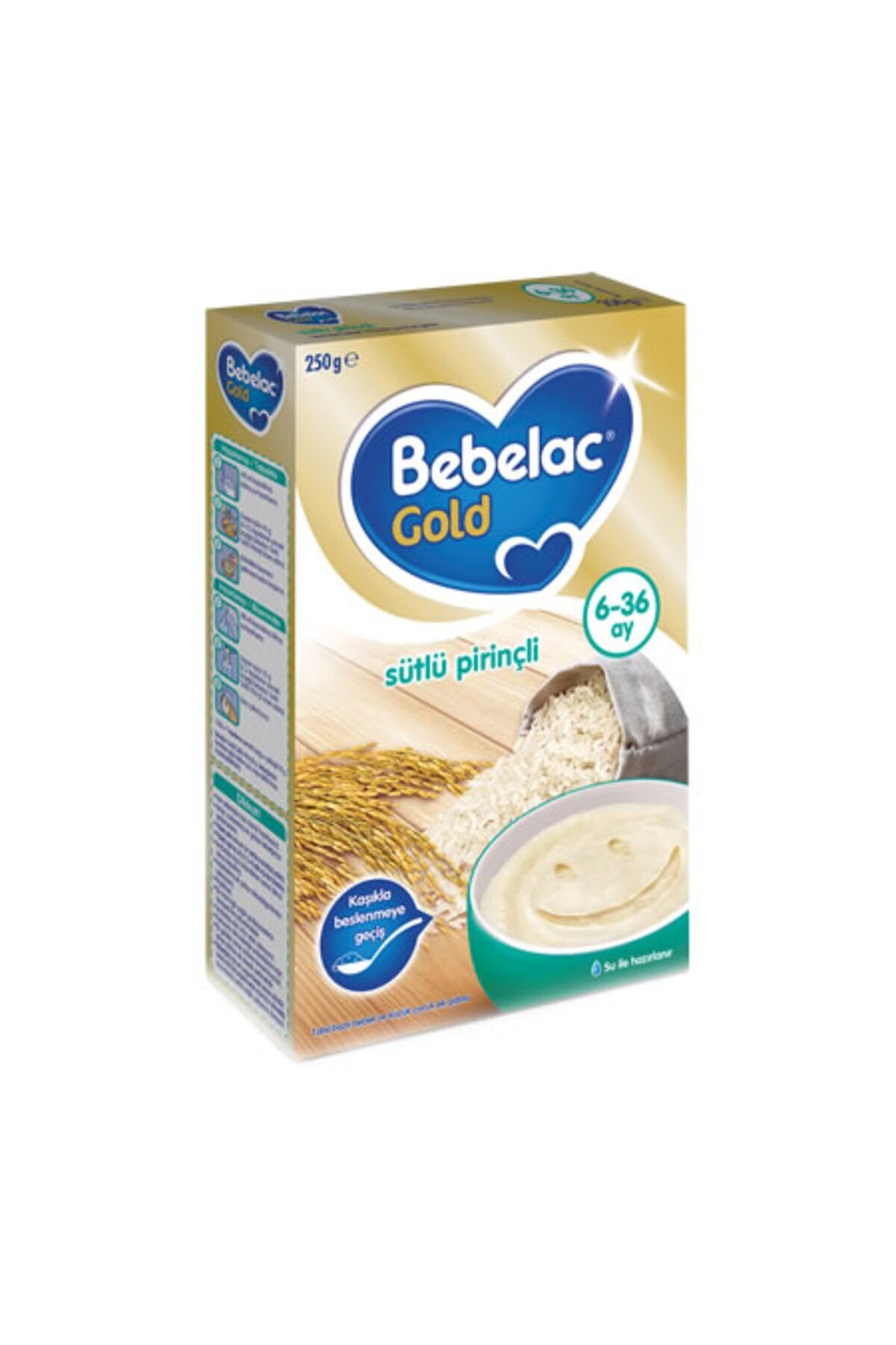 Bebelac Gold Sütlü Pirinçli Kaşık Maması 250 G x 1 Adet