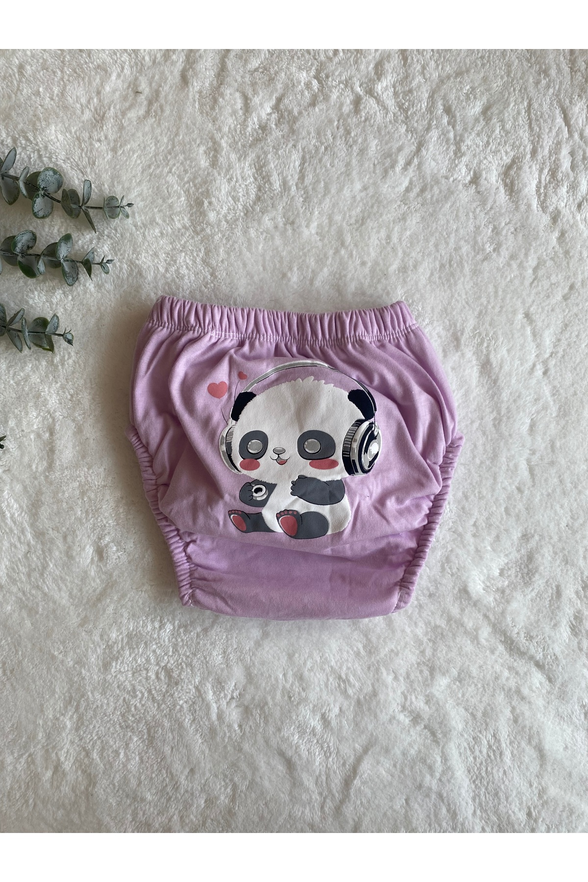 Kiddy Boo 3' lü Alıştırma Külodu Antibakteriyel %100 Organik Pamuk Sızdırmaz Külod lila-narçi-beyaz fotoğrafı 4 (önizleme)