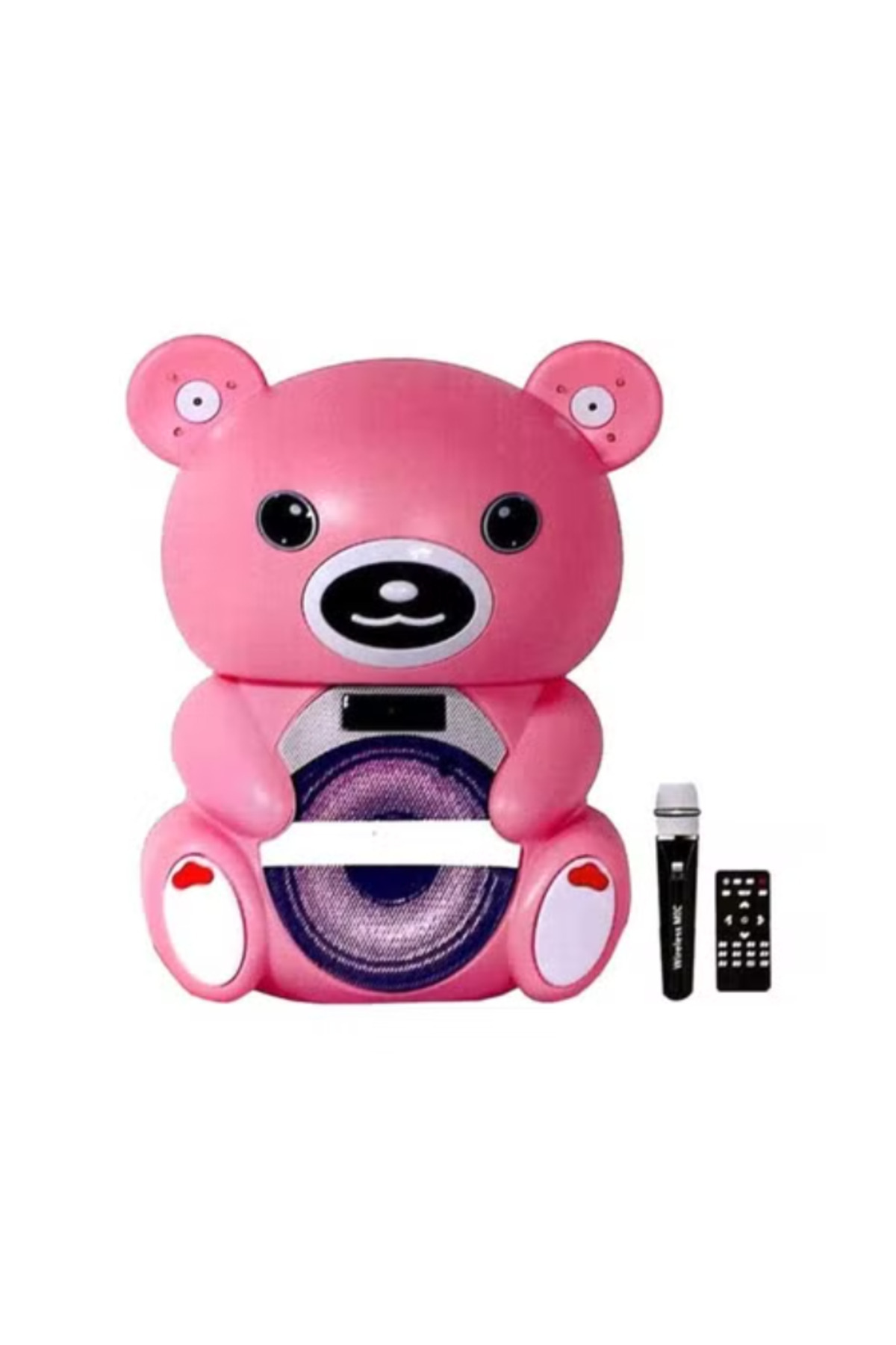 DLC-Digital Alarm Clock with Mirror, Bluetooth Speaker, and Aux-in 2