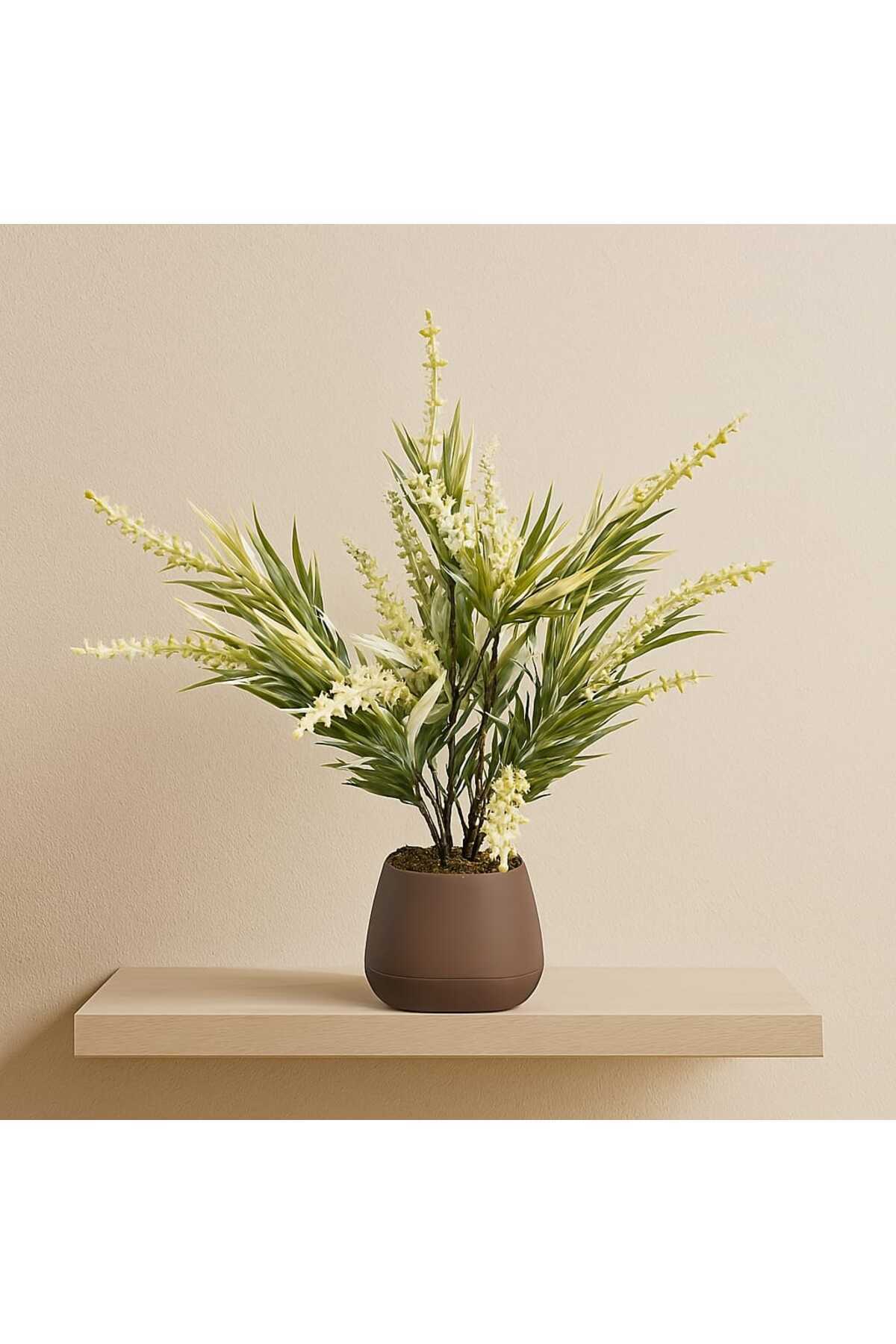 MAKİ DEKOR SAKSIDA YAPAY BAŞAK 25 CM DEKORATİF BİTKİ - Fiyatı, Yorumları