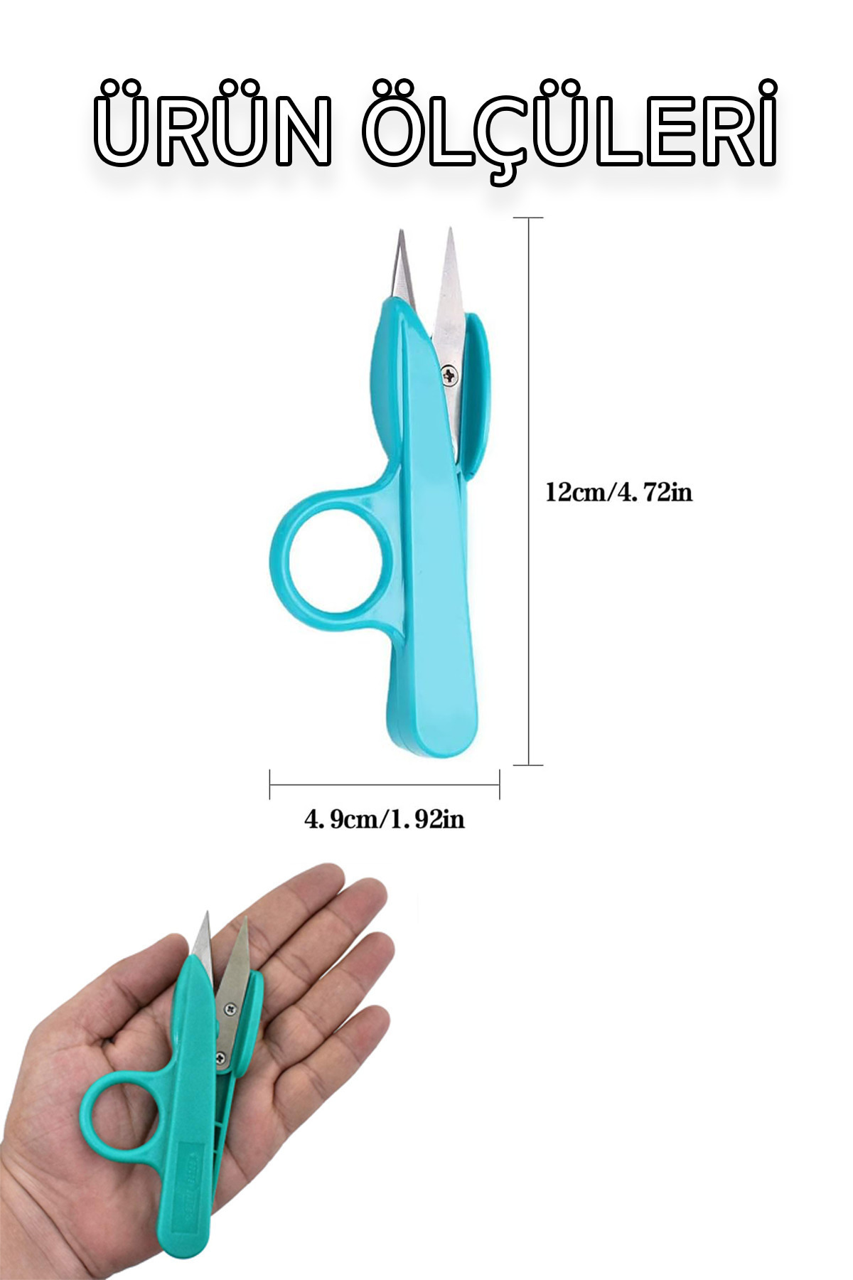 Baxters-Thread Cleaning Scissors 1Pcs Sharp Tip Fabric Paper Cutter Scissors Ergonomic Tailoring Handcrafted Tool 2