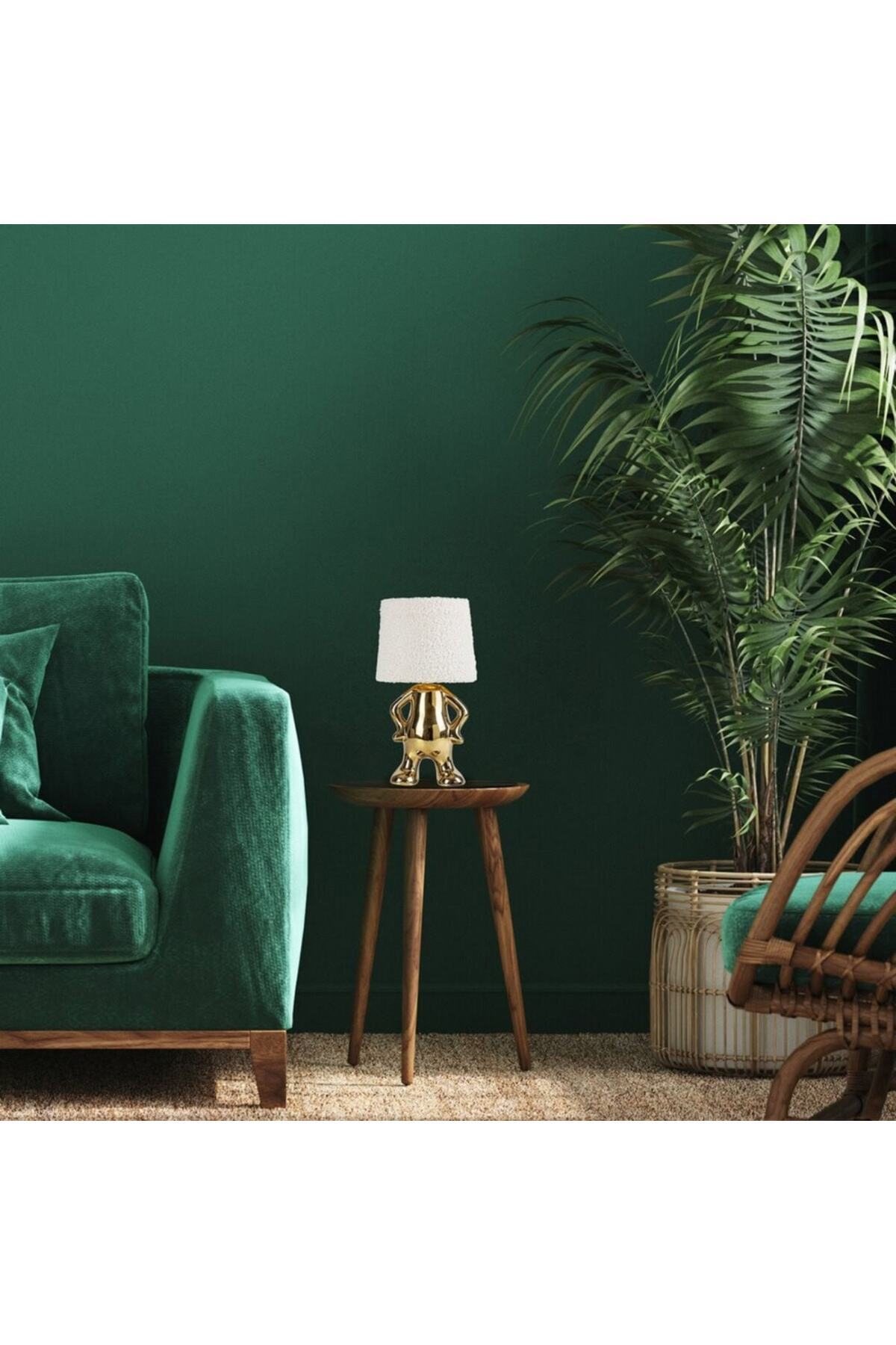 Rabalux-Table lamp, playful design, fluffy textile lampshade, ceramic body, one bulb with E14 socket, 40 W,... 4