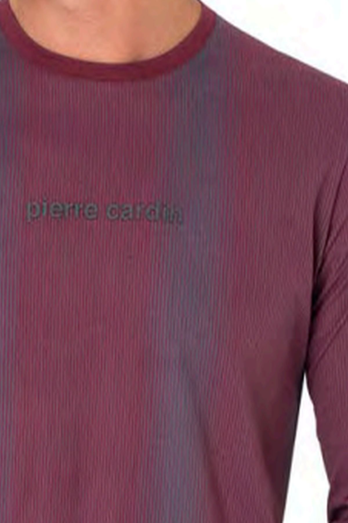 ست پیژامه مردانه راسته فاق نرمال آستین بلند | پیر کاردین Pierre Cardin PCE6105 - تصویر 2
