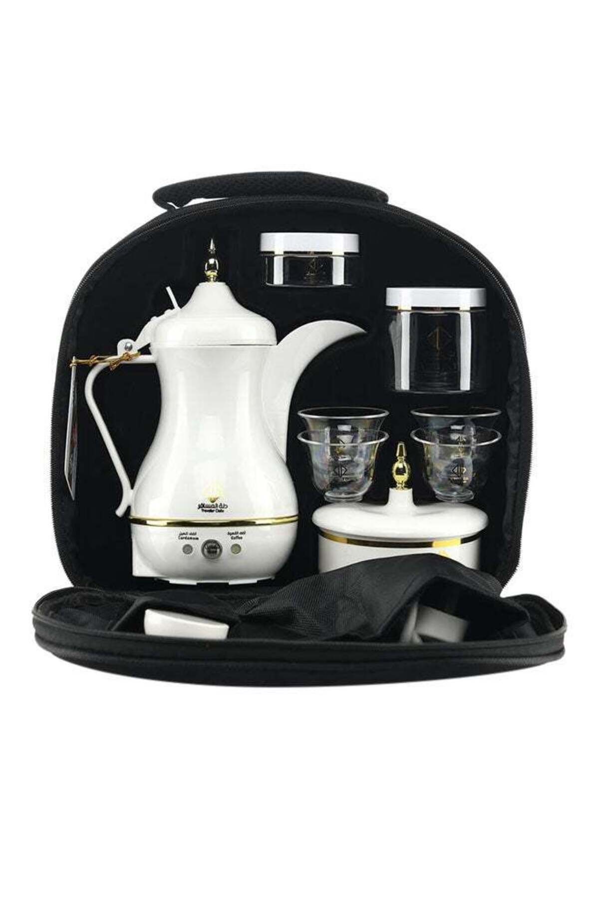 ماكينة صنع القهوة أربادا ترافيلر 0.4 لتر JLR-170E3 باللون الأبيض