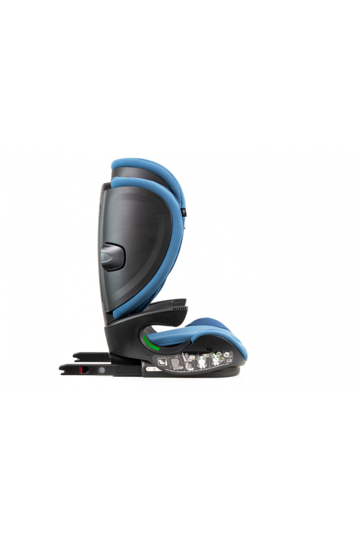 Kidnort-Compact car seat with SPS, isofix, adjustable headrest and backrest, equipped with armrests, I-Size 8